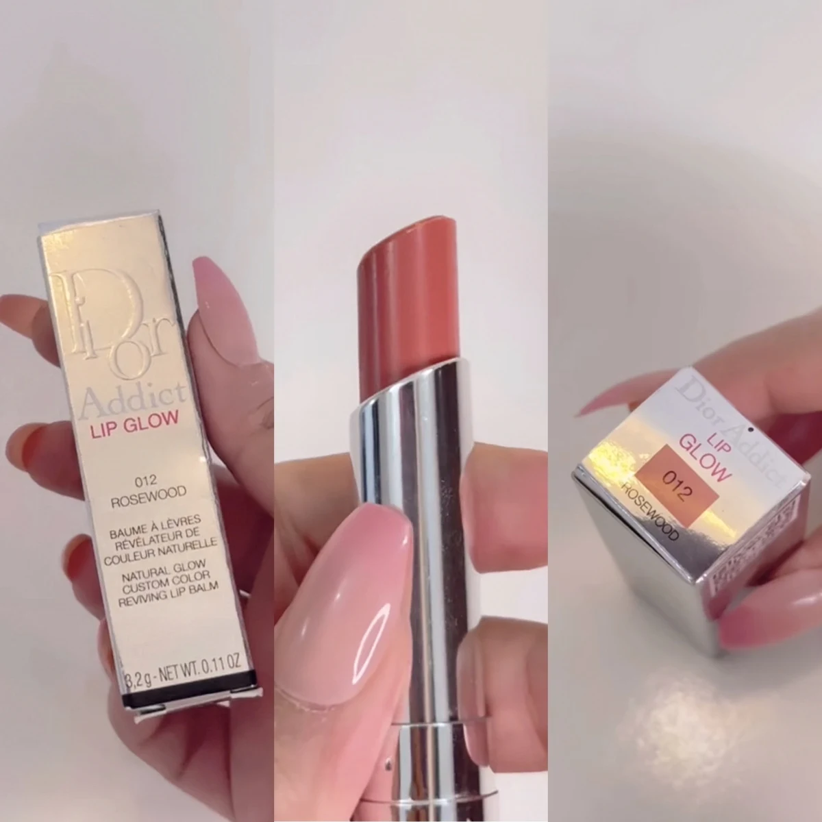 DIOR BACKSTAGE 012 - Rosewood Dior Addict Lip Glow Lippenverzorging - review image