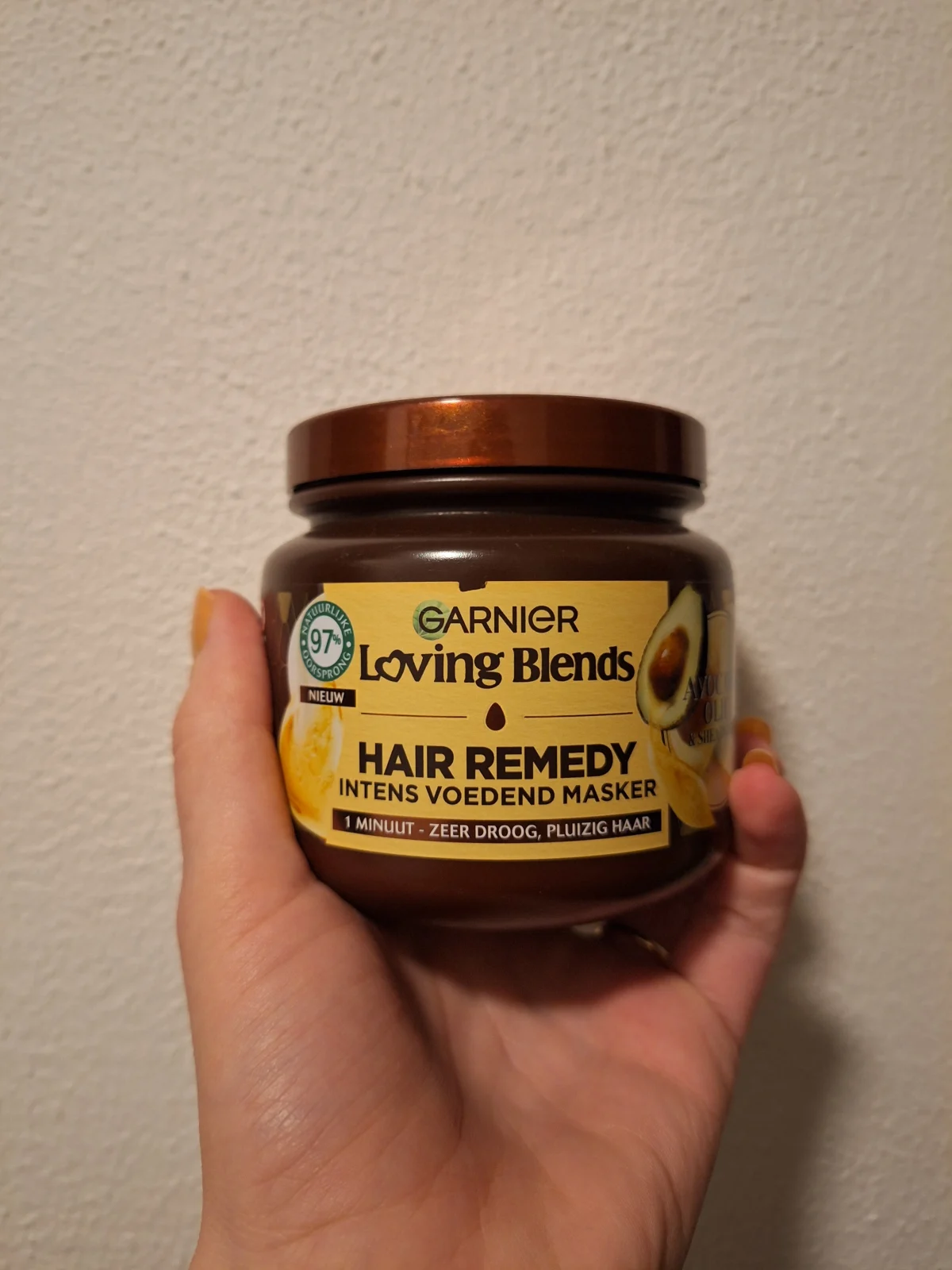 Garnier Loving Blends Hair Remedy Masker - Avocado Olie & Shea Boter - 340 ml - review image