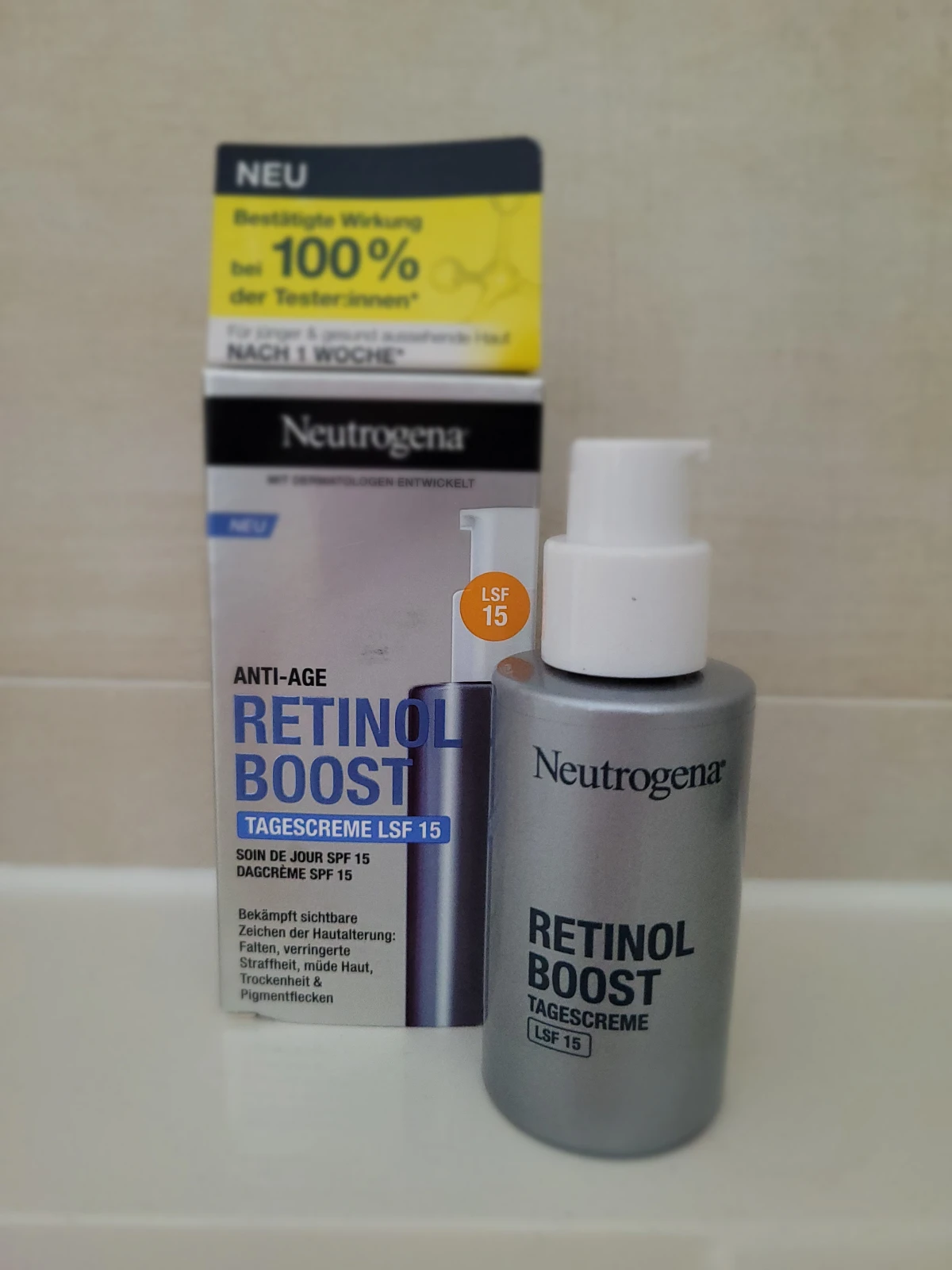 Anti-Age Retinol Boost Day Cream SPF 15 - review image