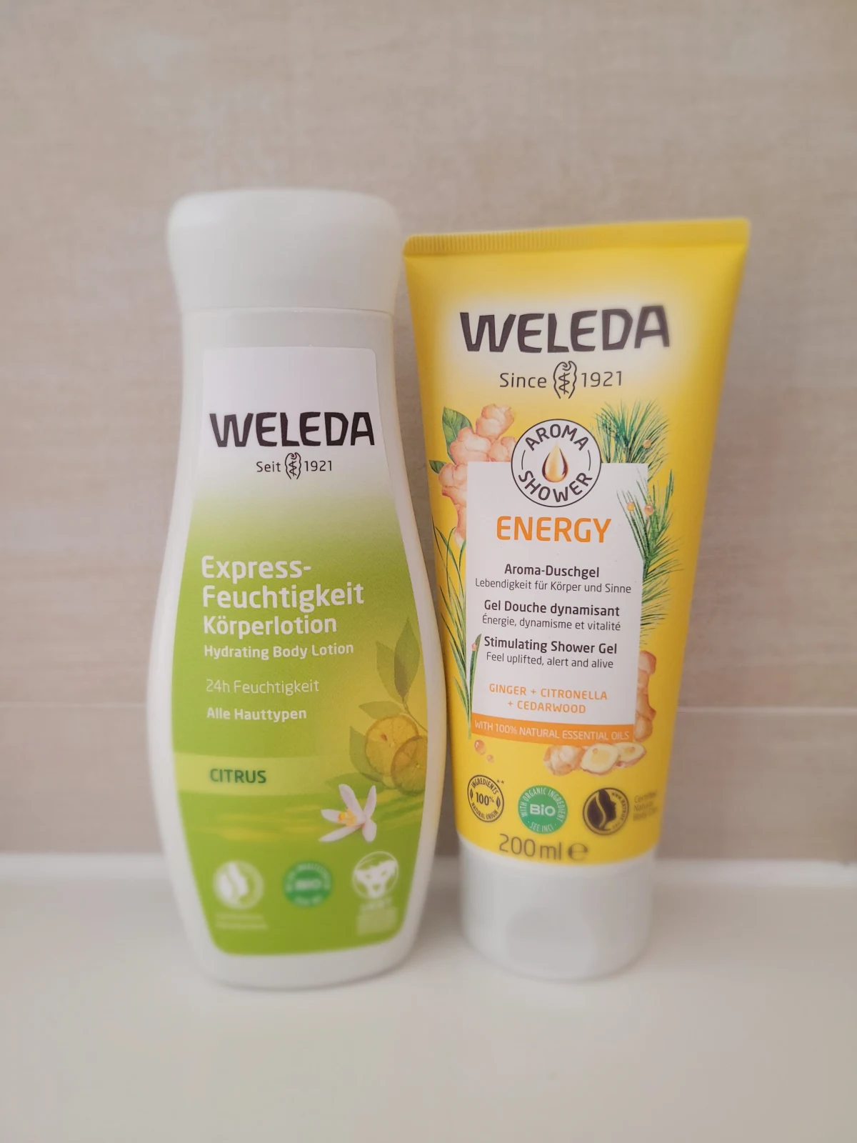 Vochtinbrengende Lichaamsmelk Weleda Citrus Verfrissend (200 ml) - review image