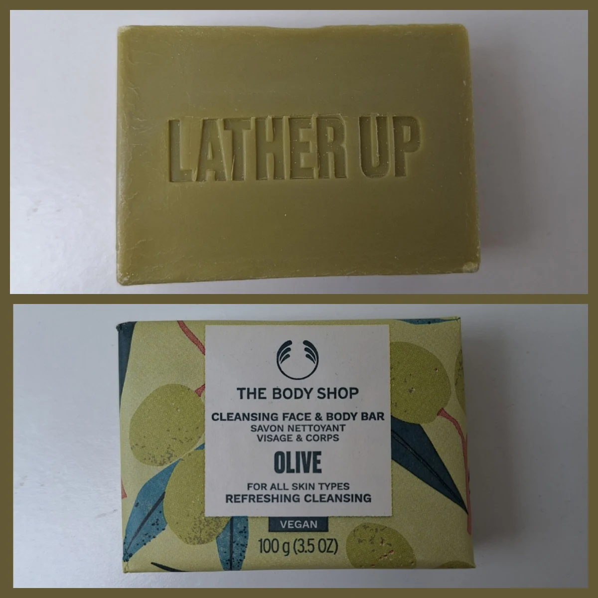 Olive Cleansing Face & Body Bar - review image