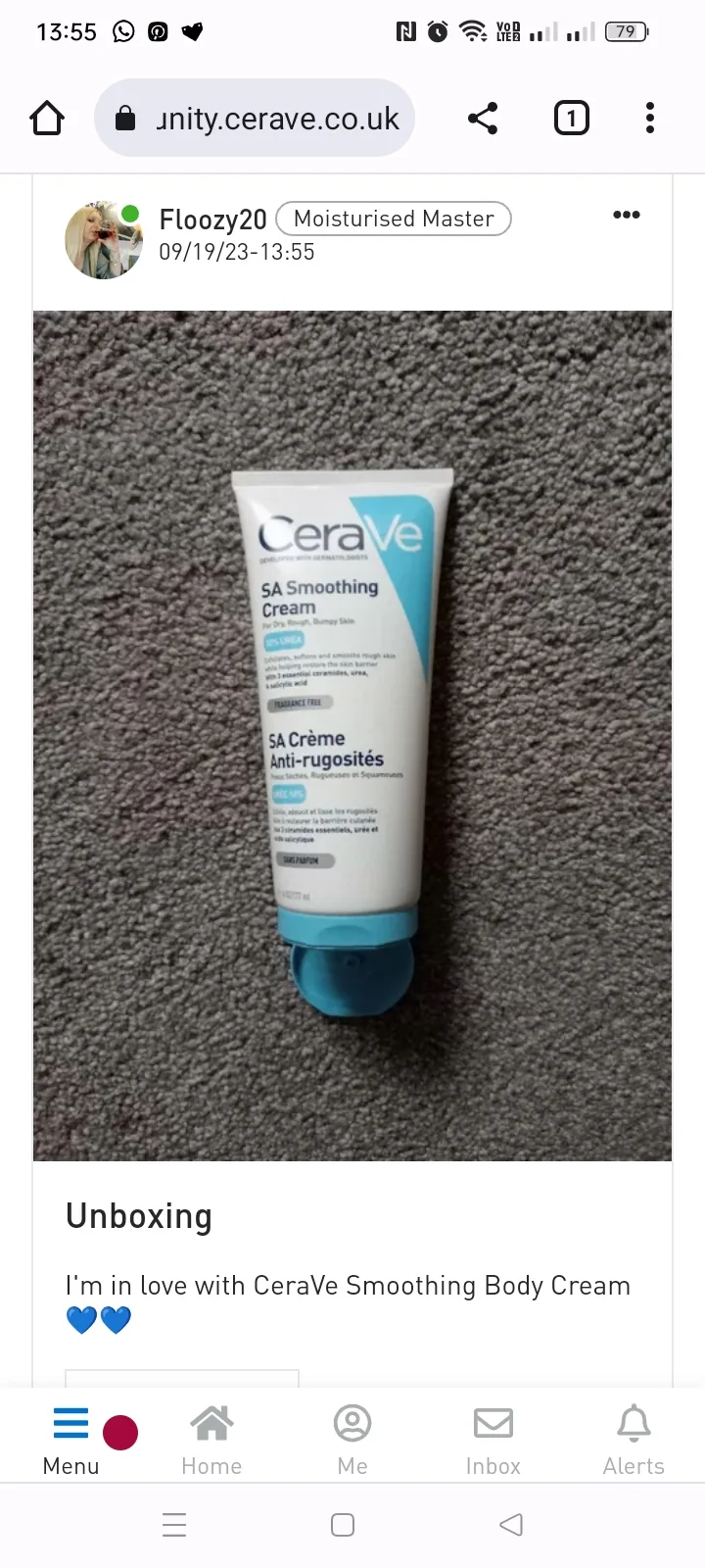 CeraVe - SA Smoothing Cream - Bodycréme - droge en ruwe huid - 340 g - review image