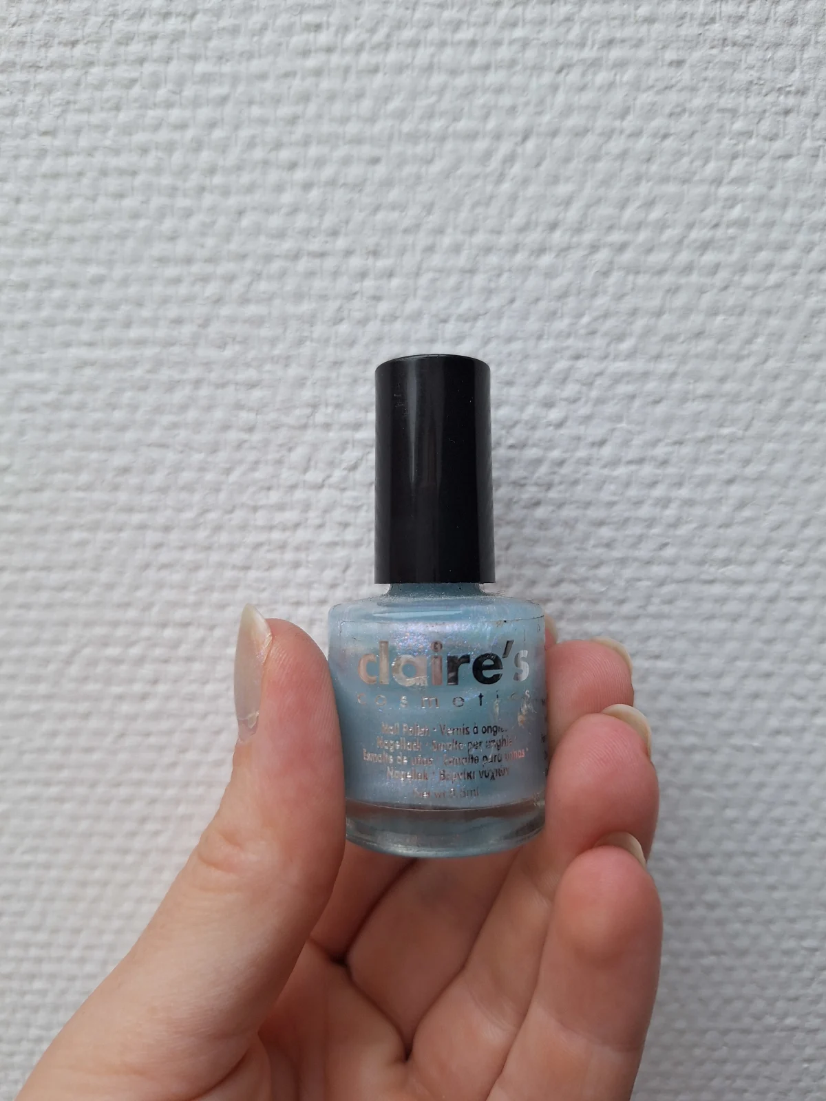 Vegan Glitter Nail Polish - Sapphire Shores - review image