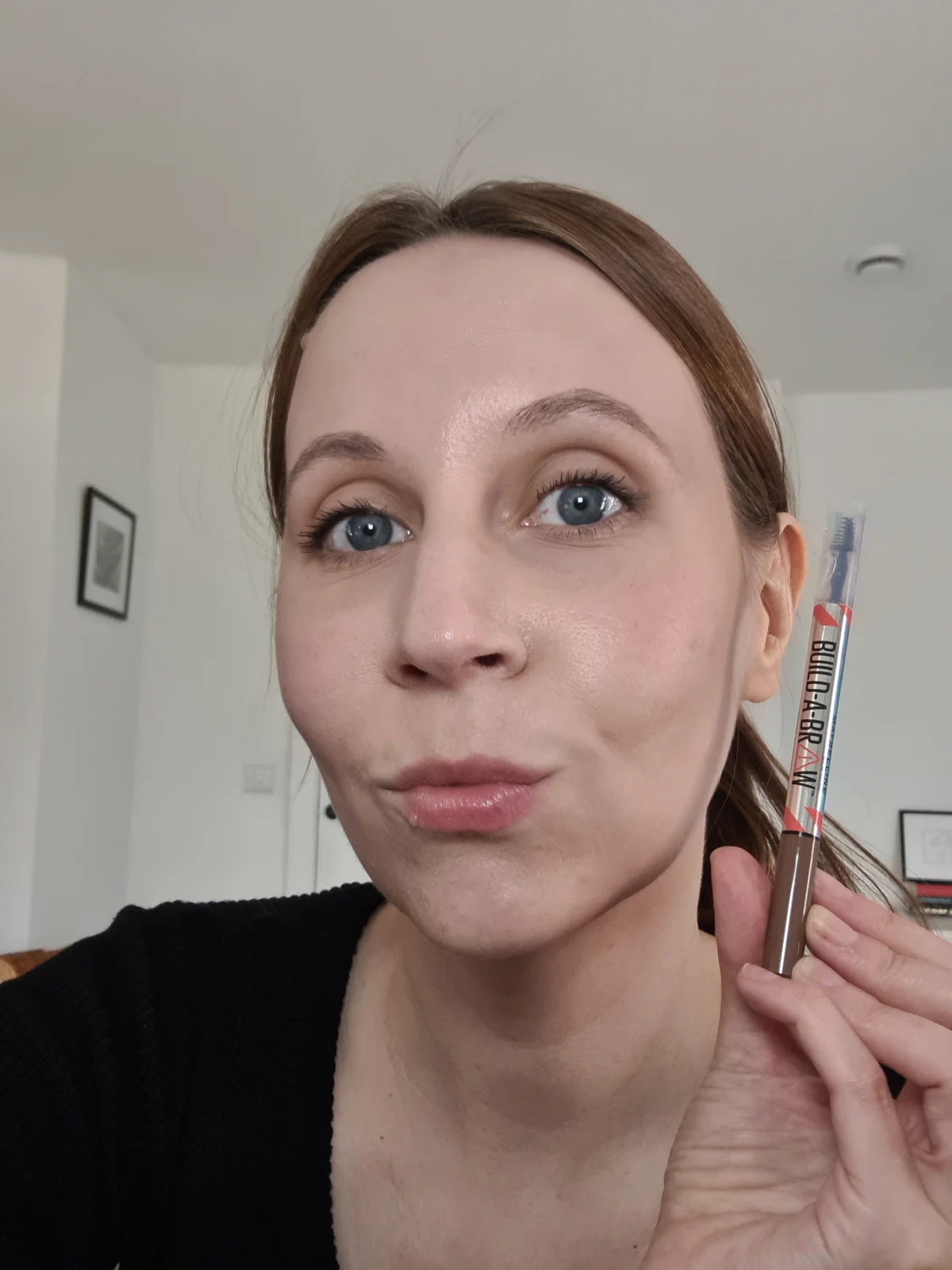 Wenkbrauwpotlood Maybelline Build A Brow Nº 260 deep brown 15,3 ml 2 in 1 - review image