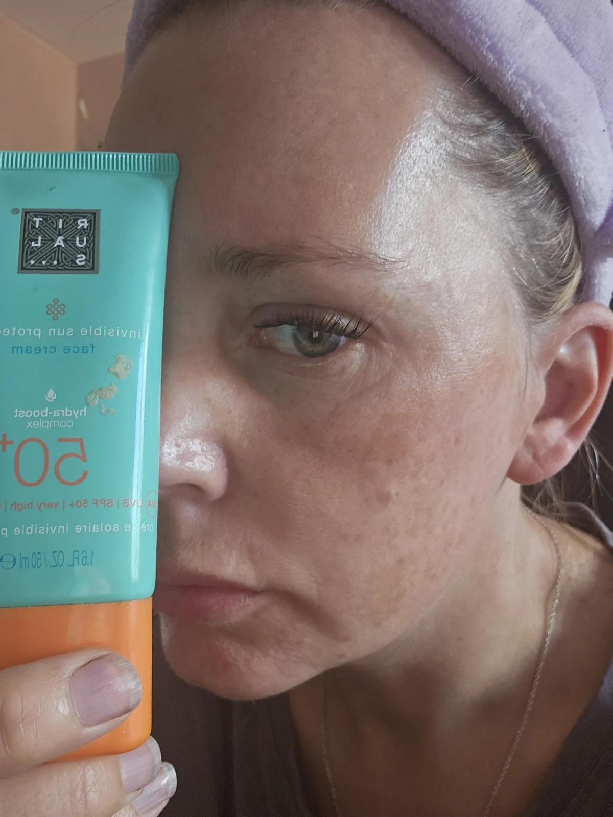 The Ritual of Karma Sun Protection Face Cream SPF 50+ - zonnebrand voor het gezicht - review image