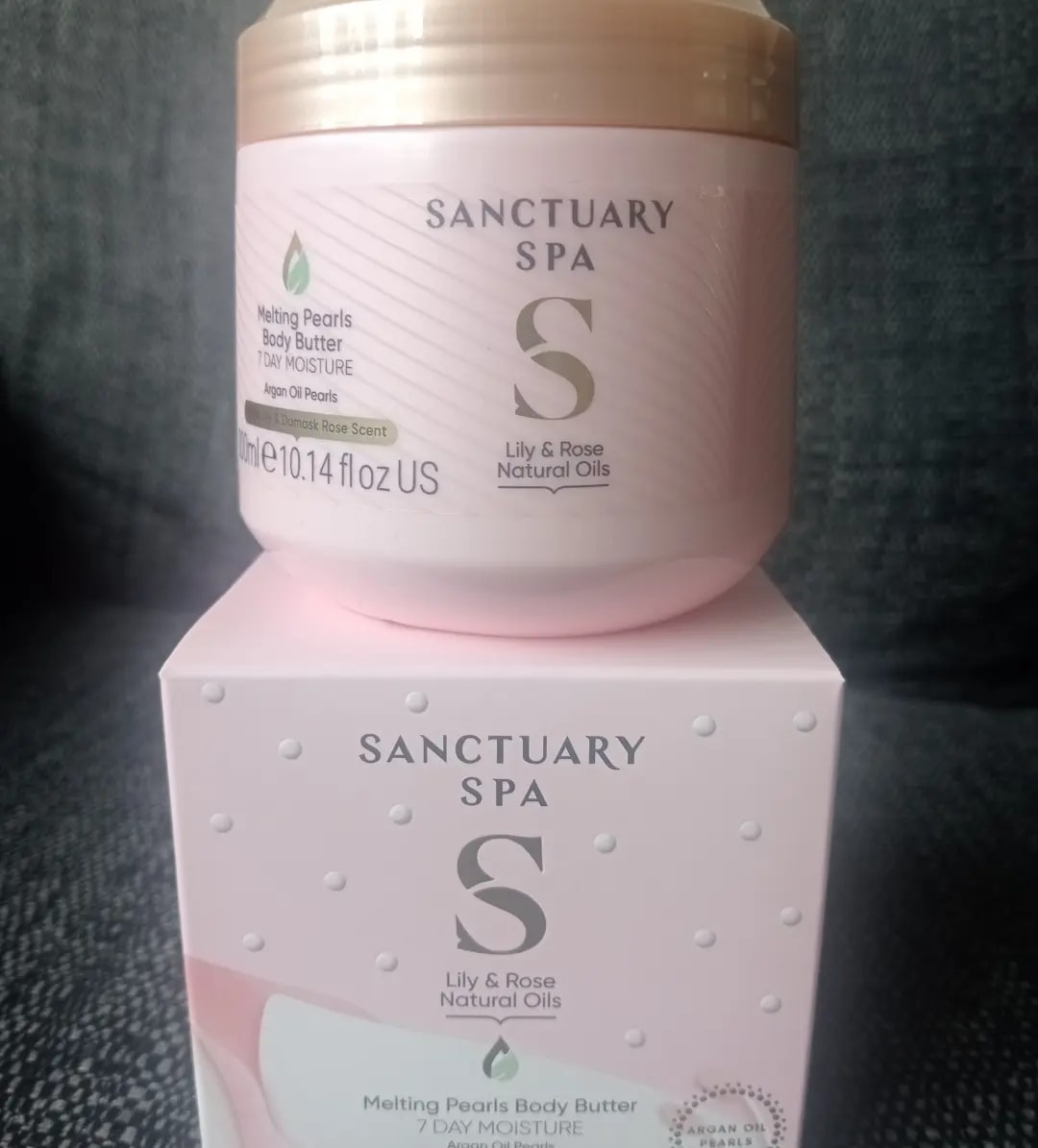 Sanctuary Spa Signature Natural Oils Melting Pearl Body Butter 300ml - before review image