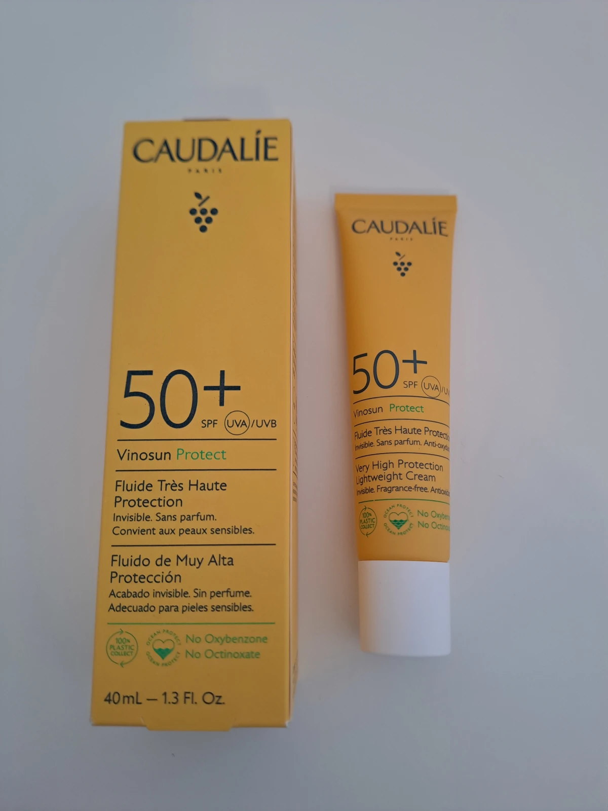 Caudalie Vinosun Very High Protection Lightweight Cream SPF50+ 40ml - review image