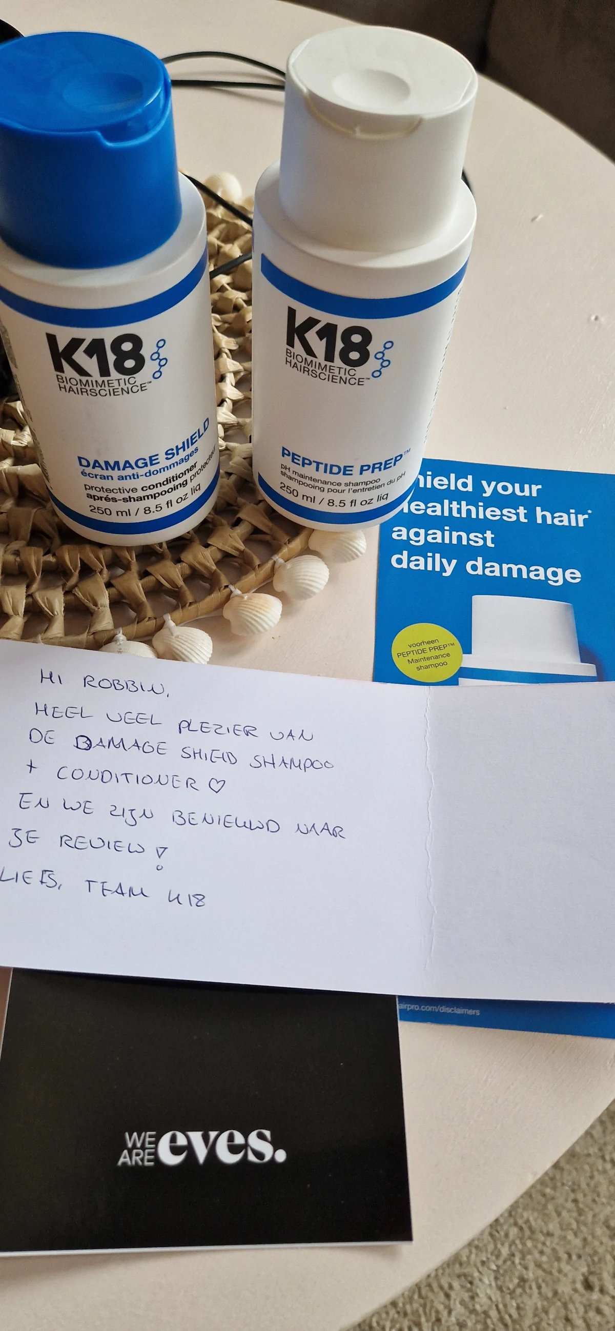 K18 Damage Shield Shampoo - review image