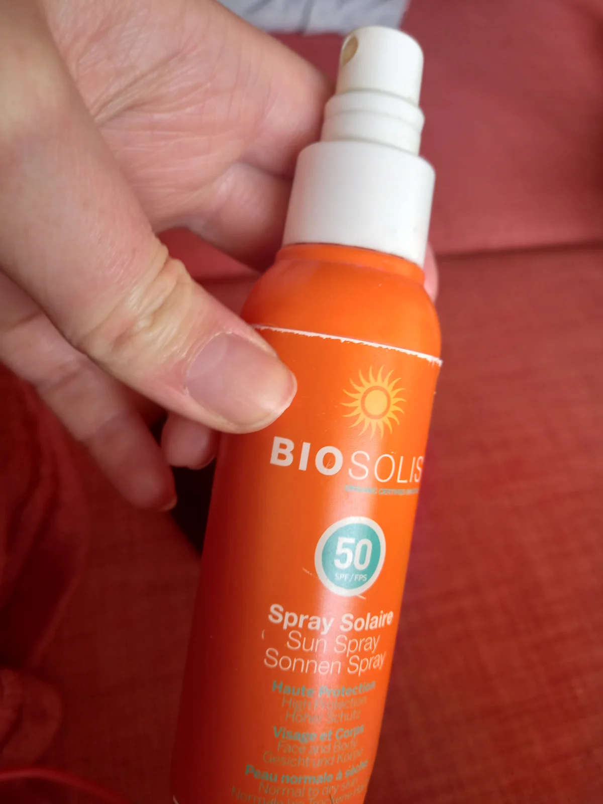 Extreme fluid face SPF 50+- - review image