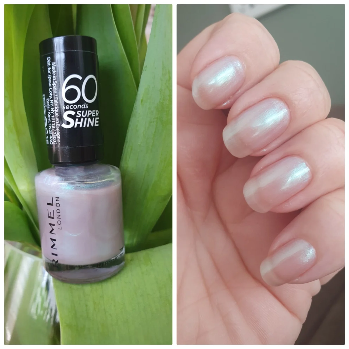 Rimmel 60 Seconds Super Shine Nagellak - 235 Preppy In Pink - review image