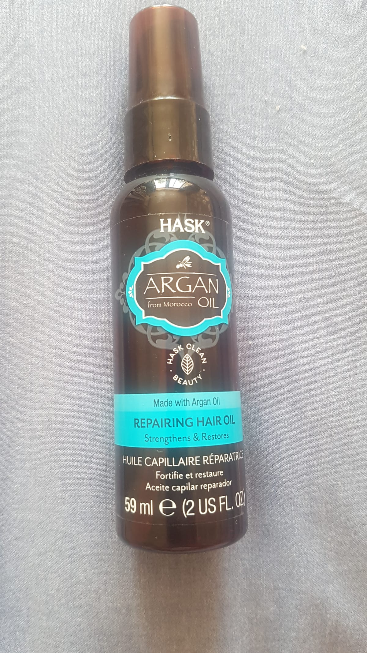 Argan Oil Repairing Shine Haarolie Pomp - review image