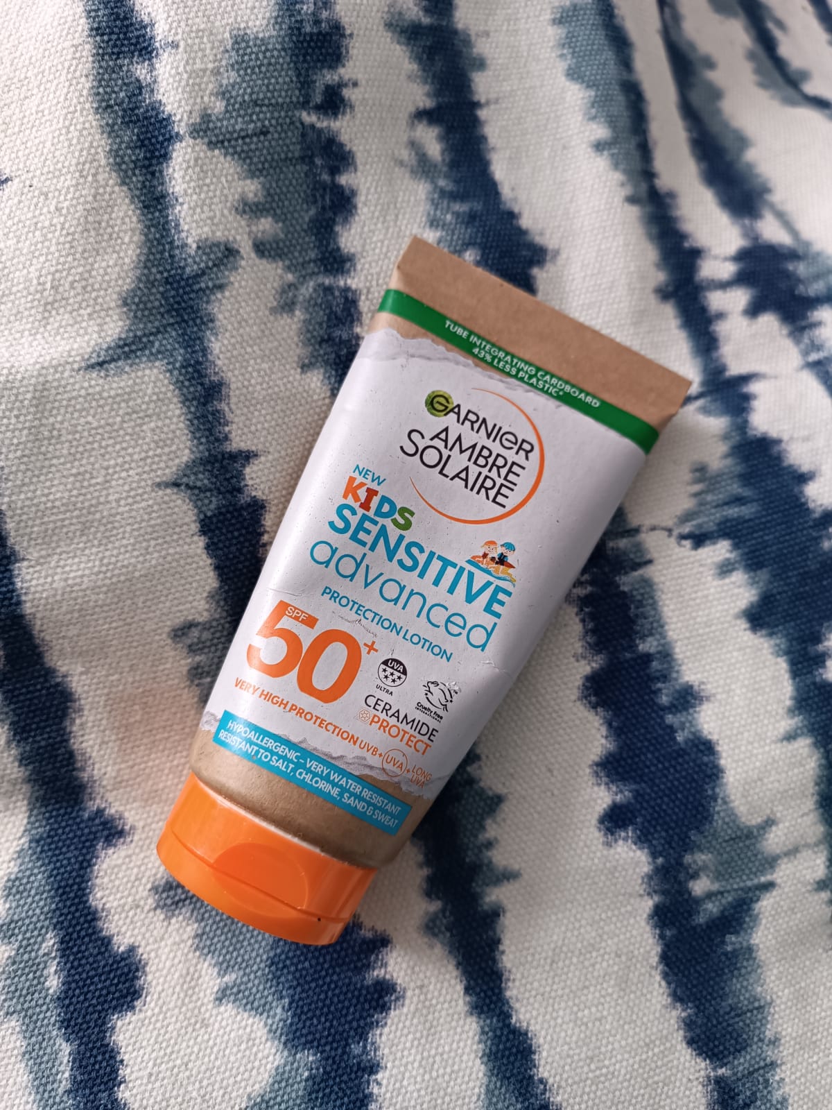 Garnier Ambre Solaire Kids Sensitive Expert+ Zonnebrandcreme SPF 50 - 150 ml - review image