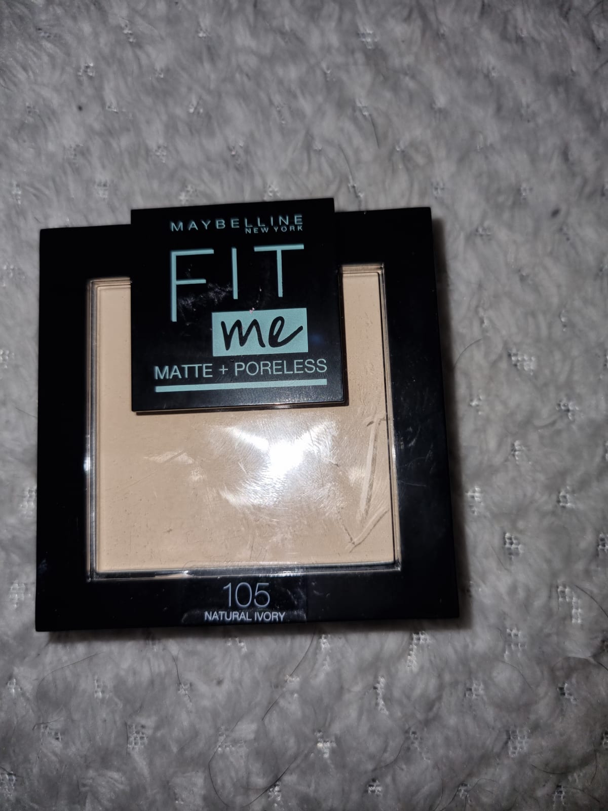 Maybelline Fit Me Matte & Poreless - 105 Natural - Gezichtspoeder - review image