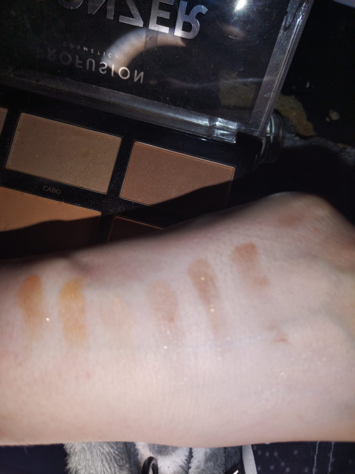 Bronzer Palette contouring palette 16g - review image