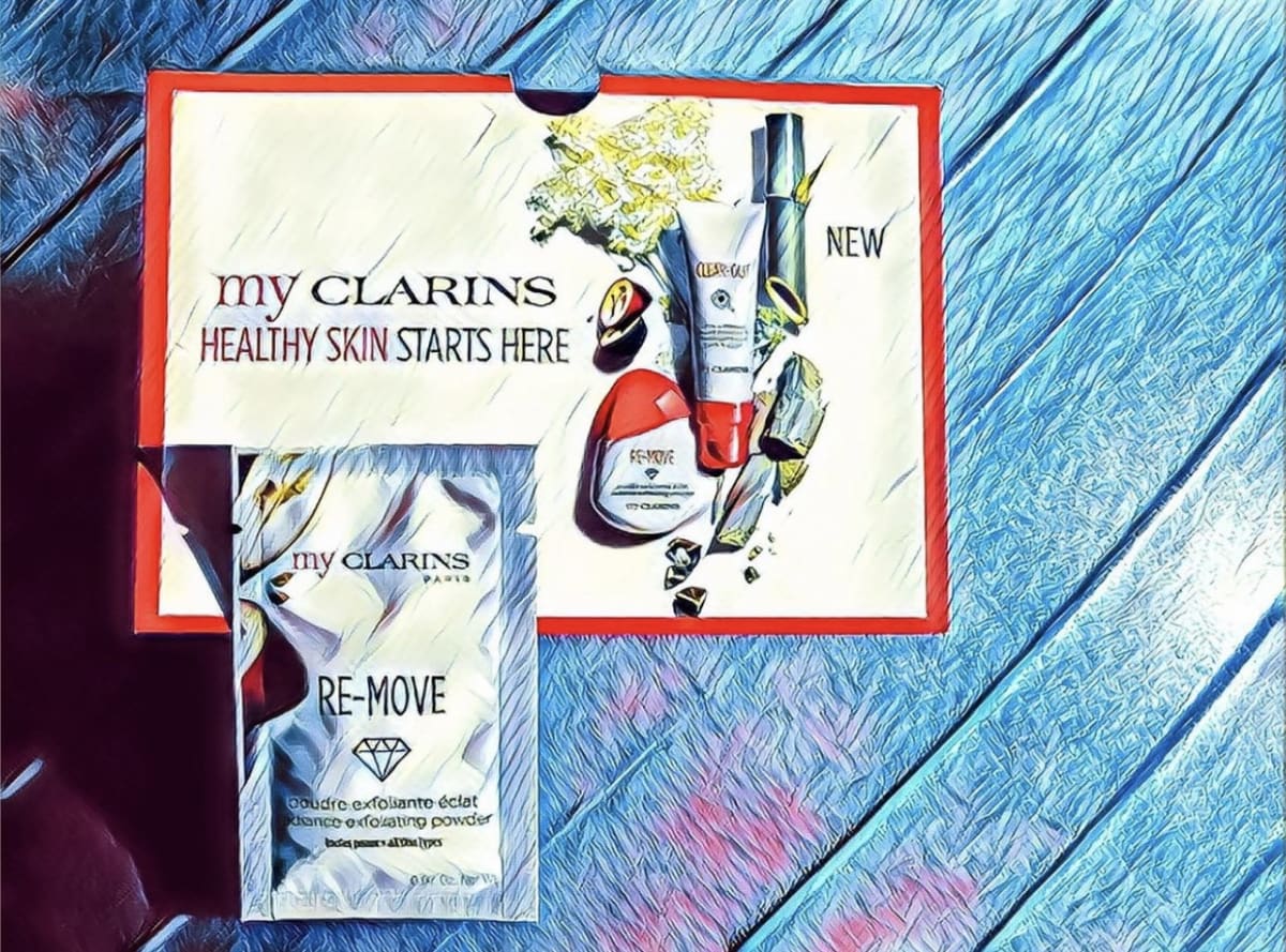 Clarins My Clarins Clarins - My Clarins Re-move Radiance Exfoliating Powder - review image