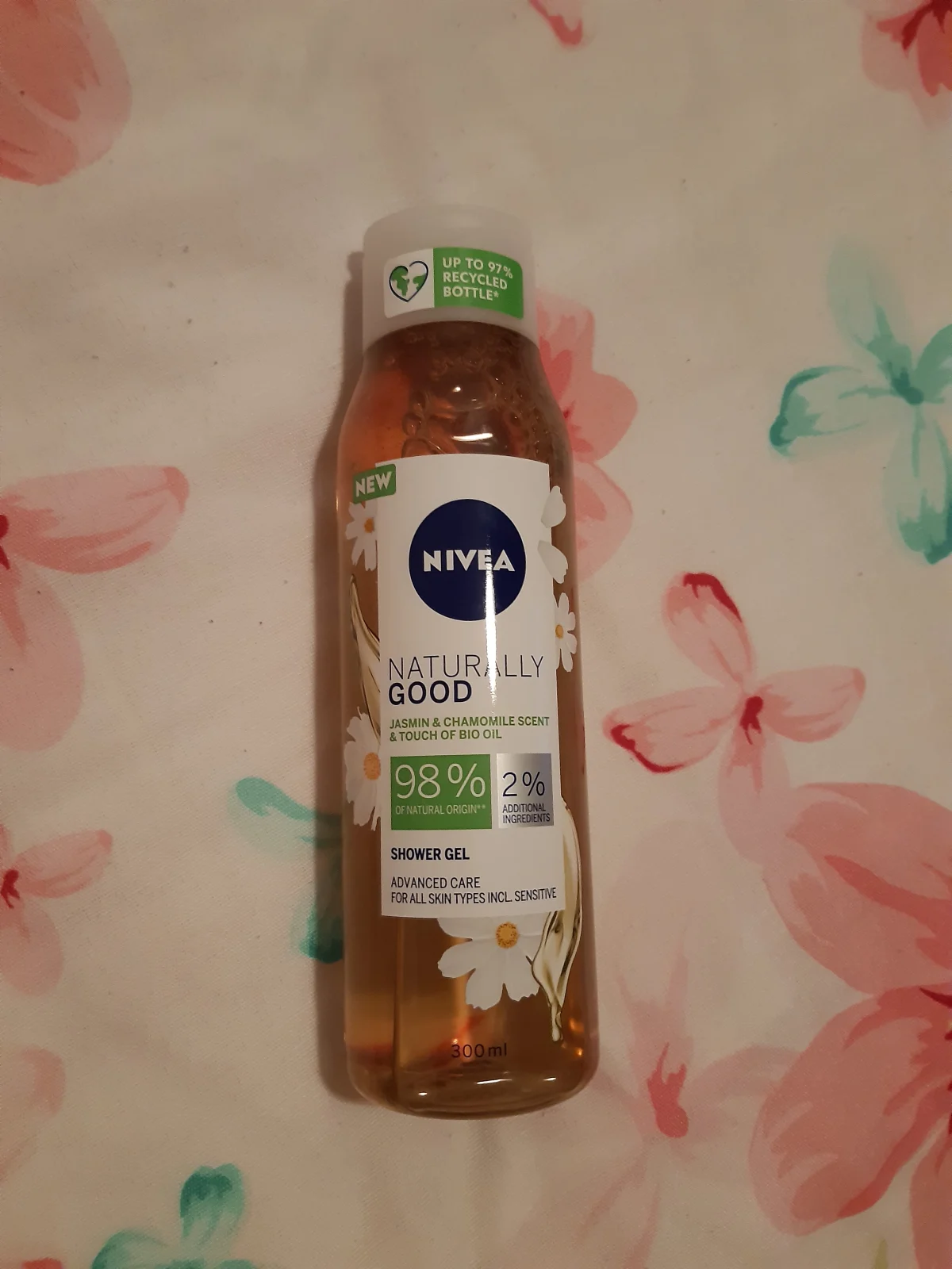 NIVEA Shower Naturally Good Honeysuckle - 300 ml - review image