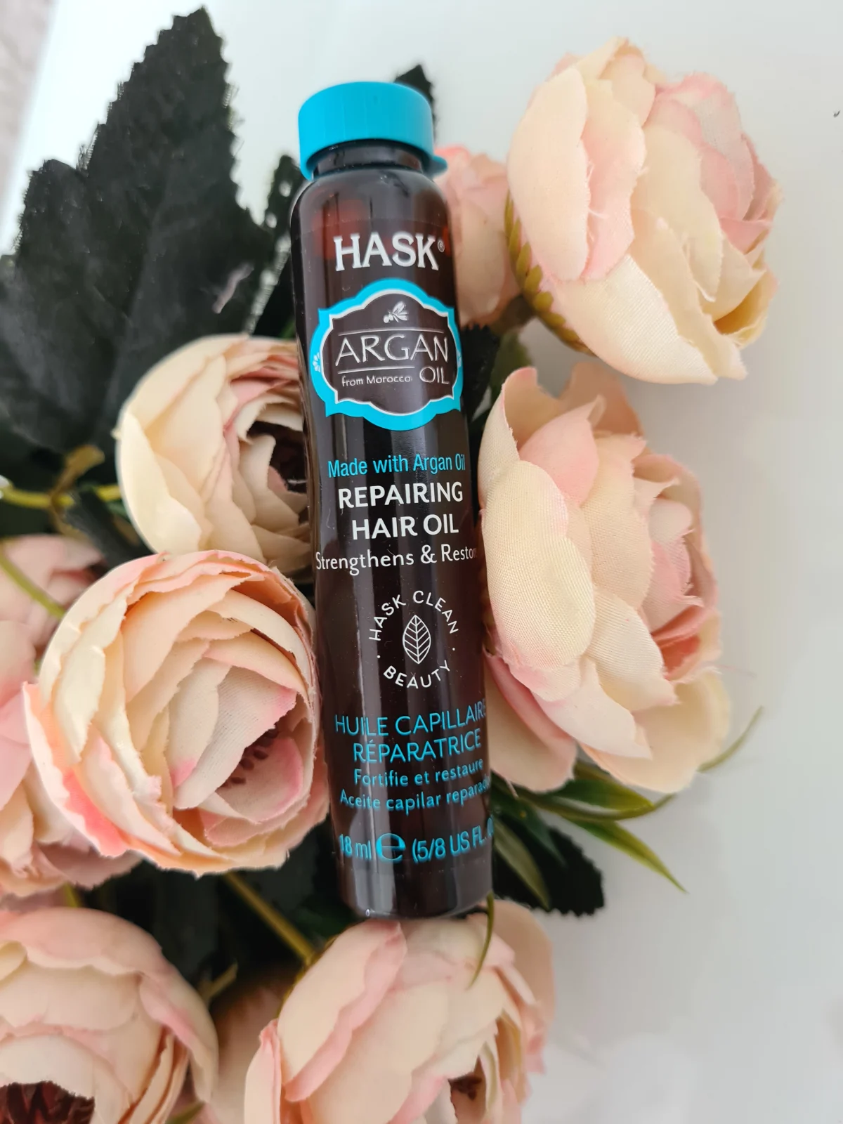 Argan Oil Repairing Shine Haarolie Pomp - review image