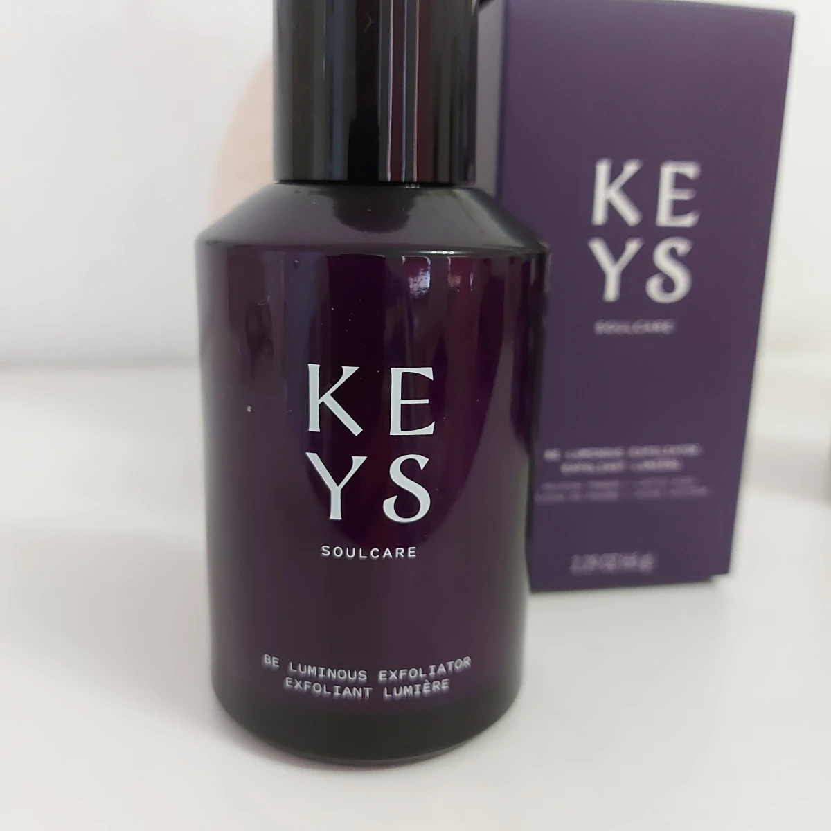 Keys Soulcare Be Luminous Exfoliator - review image