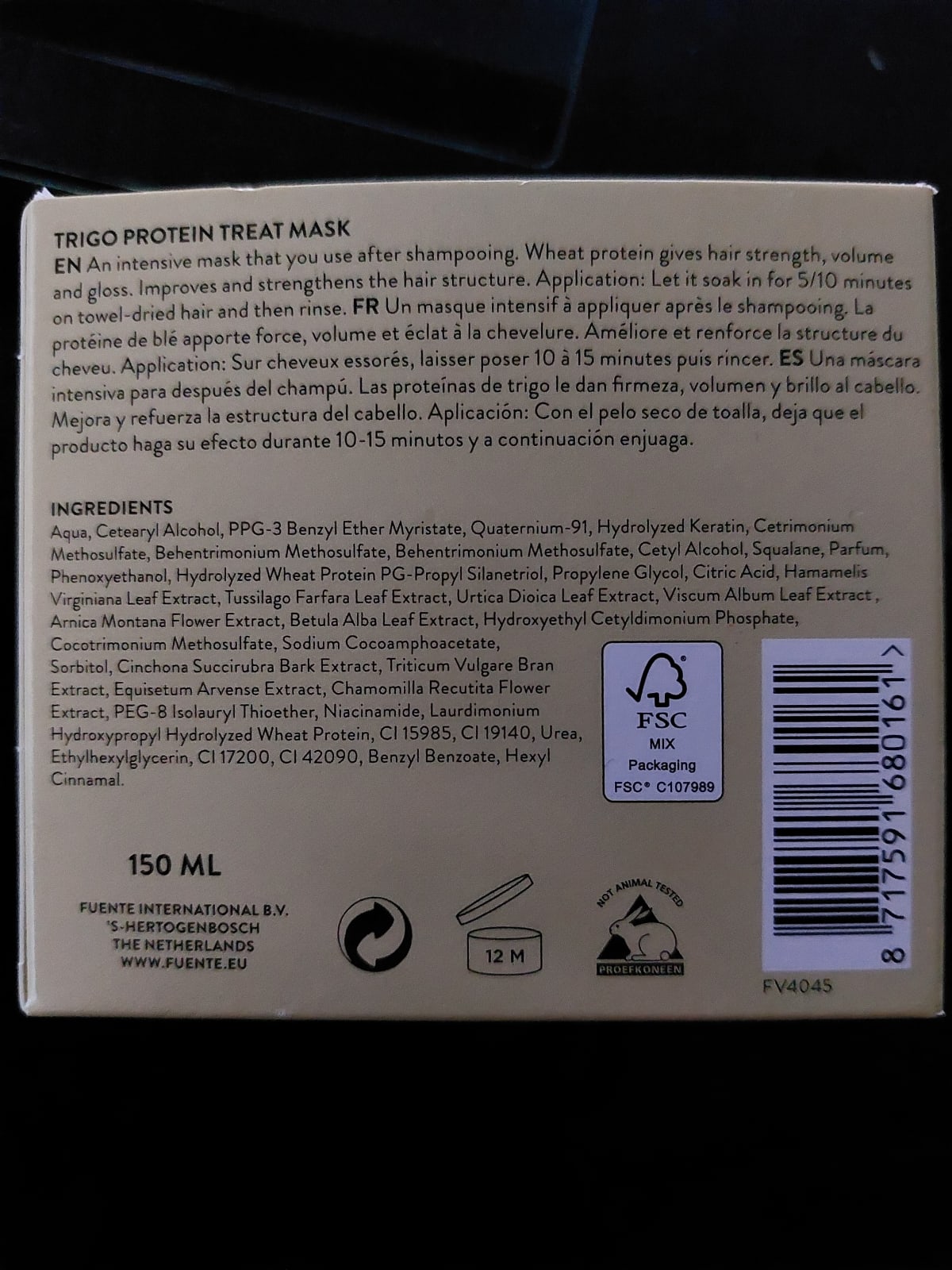 Protein Treat Mask - review image