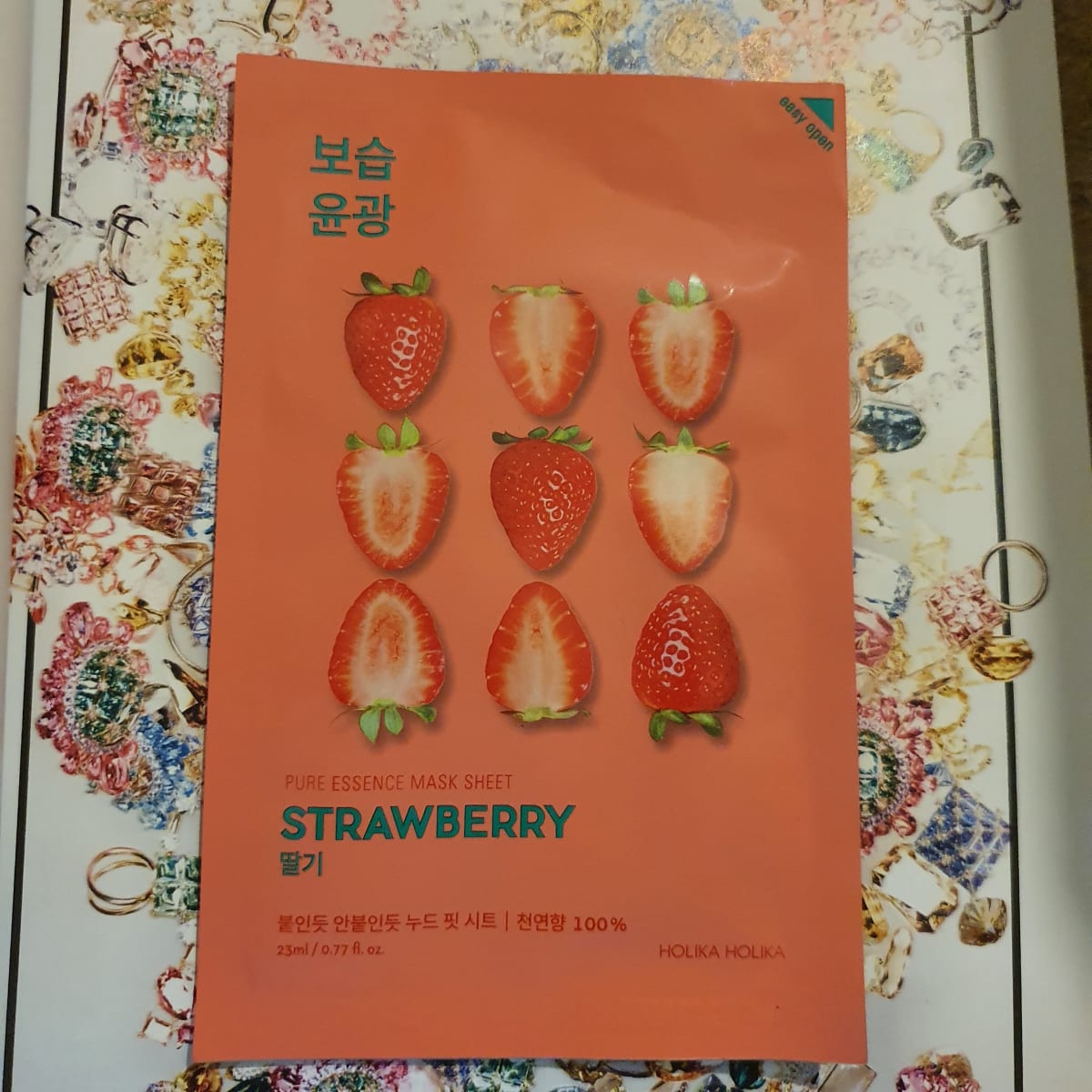 Pure Essence Mask Sheet Strawberry - review image