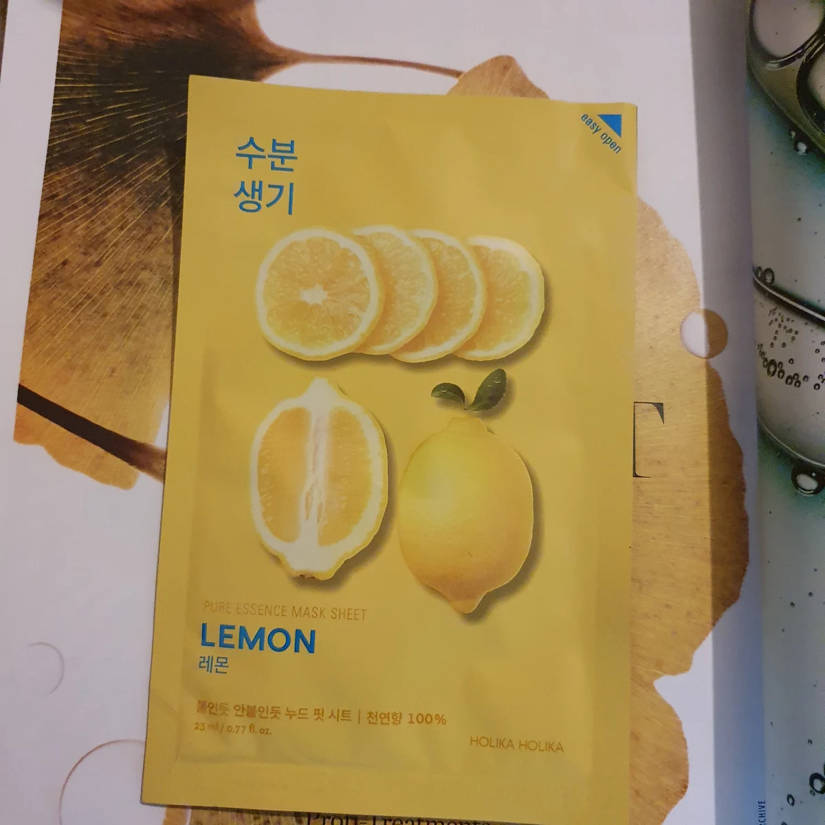 Pure Essence Mask Sheet Lemon - review image