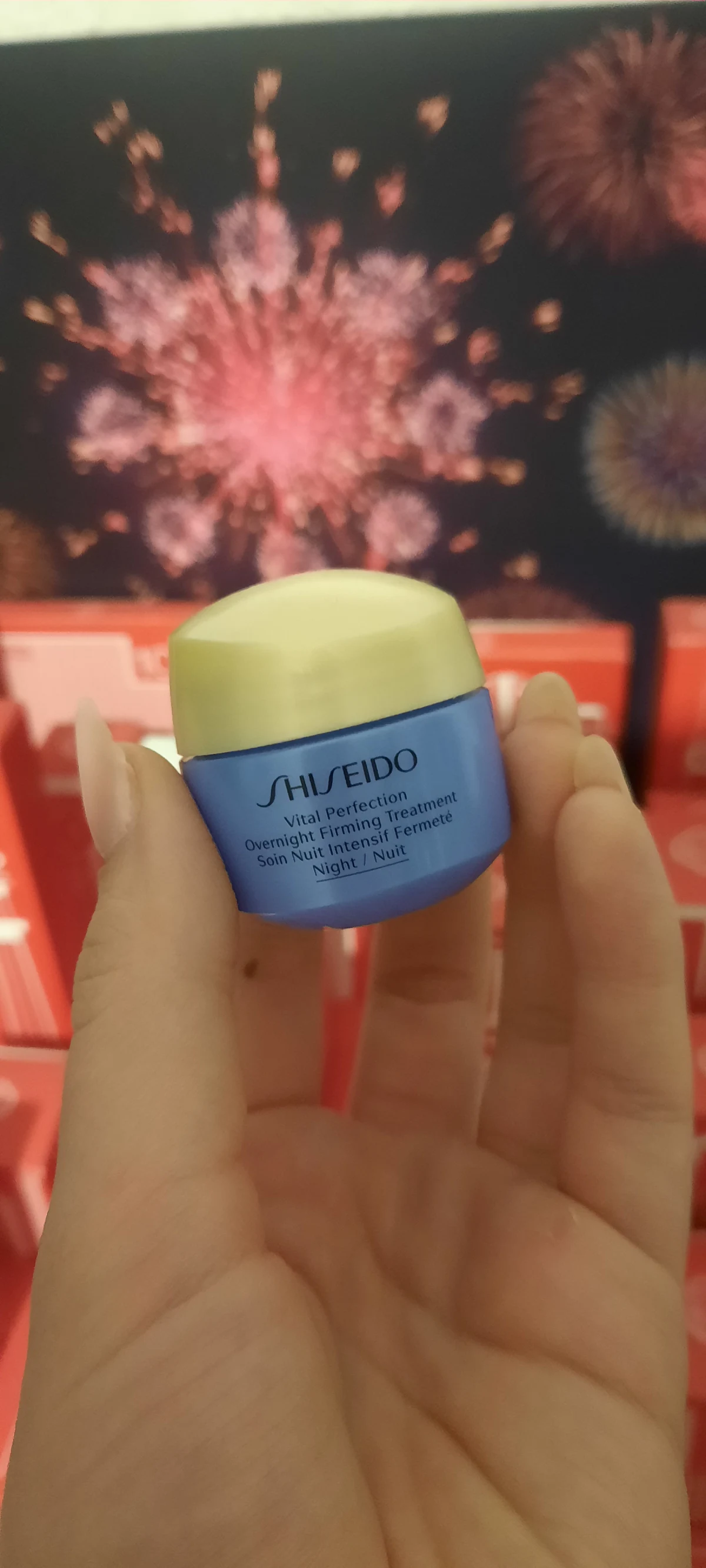 Shiseido Vital Perfection Overnight Firming Treatment - review image
