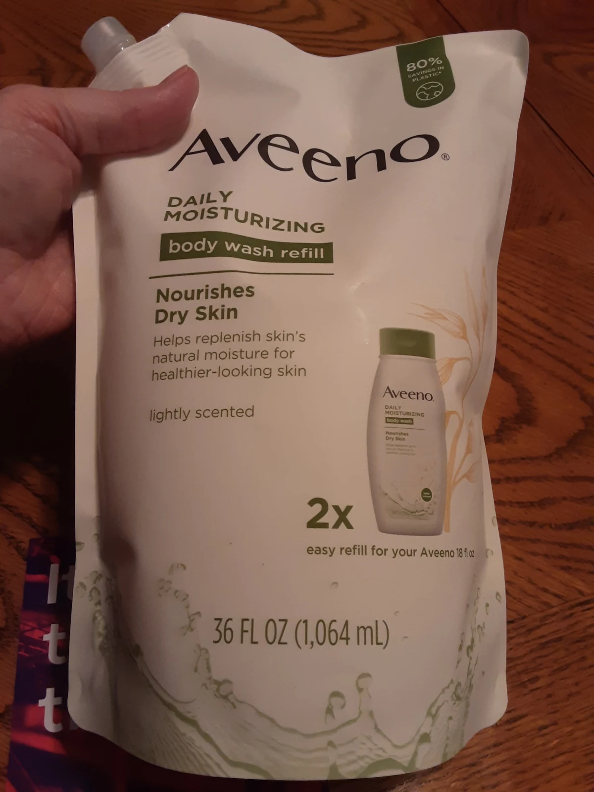 Aveeno Daily Moisturising Body Wash - 300 ml (For Normal to Dry Skin) - review image