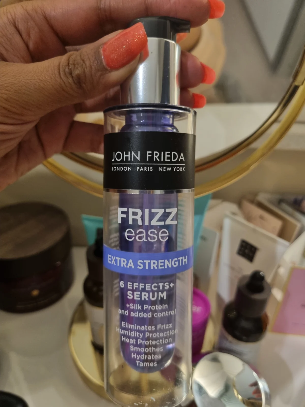 John Frieda Frizz Ease Extra Strength 6 Effects Haarserum - 50 ml - review image