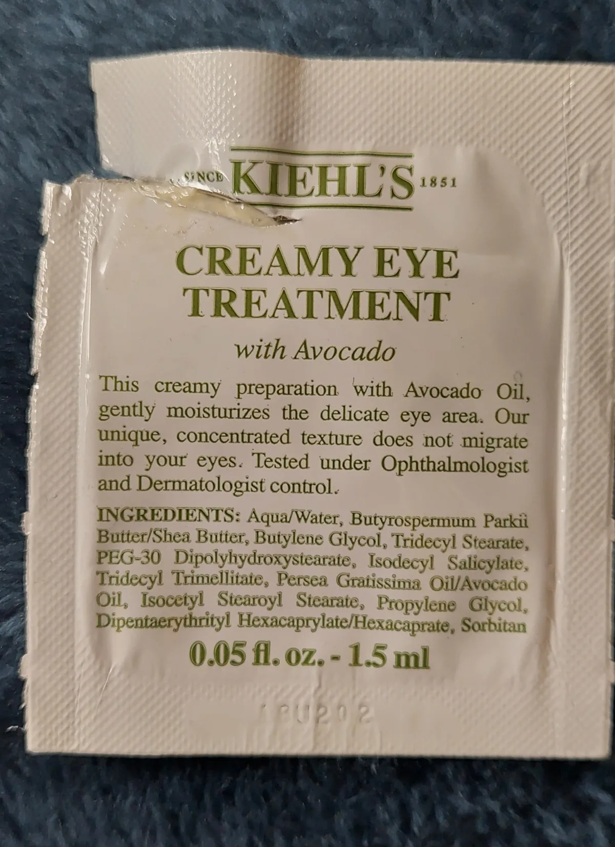 Kiehl's Creamy Eye Treatment With Avocado - review image