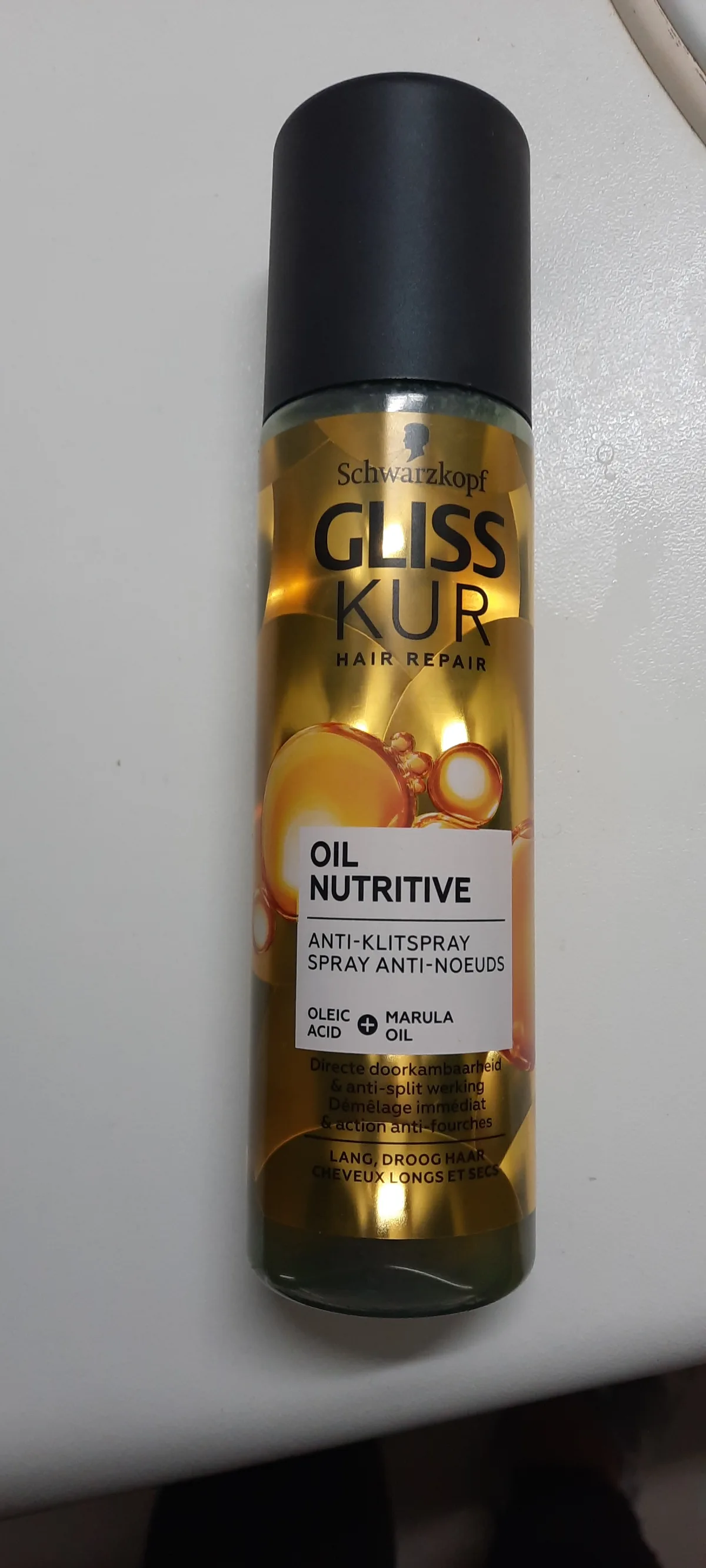 Gliss Kur - Anti-Klitspray Oil Nutritive - 6 x 200 ml - review image