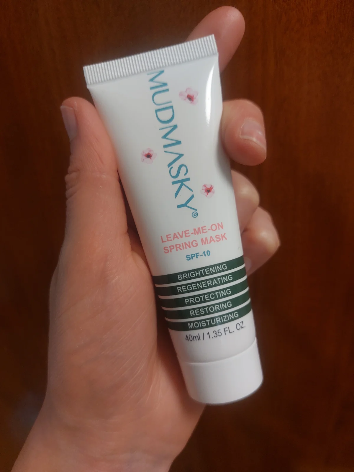 Leave Me On Spring Mask - review image