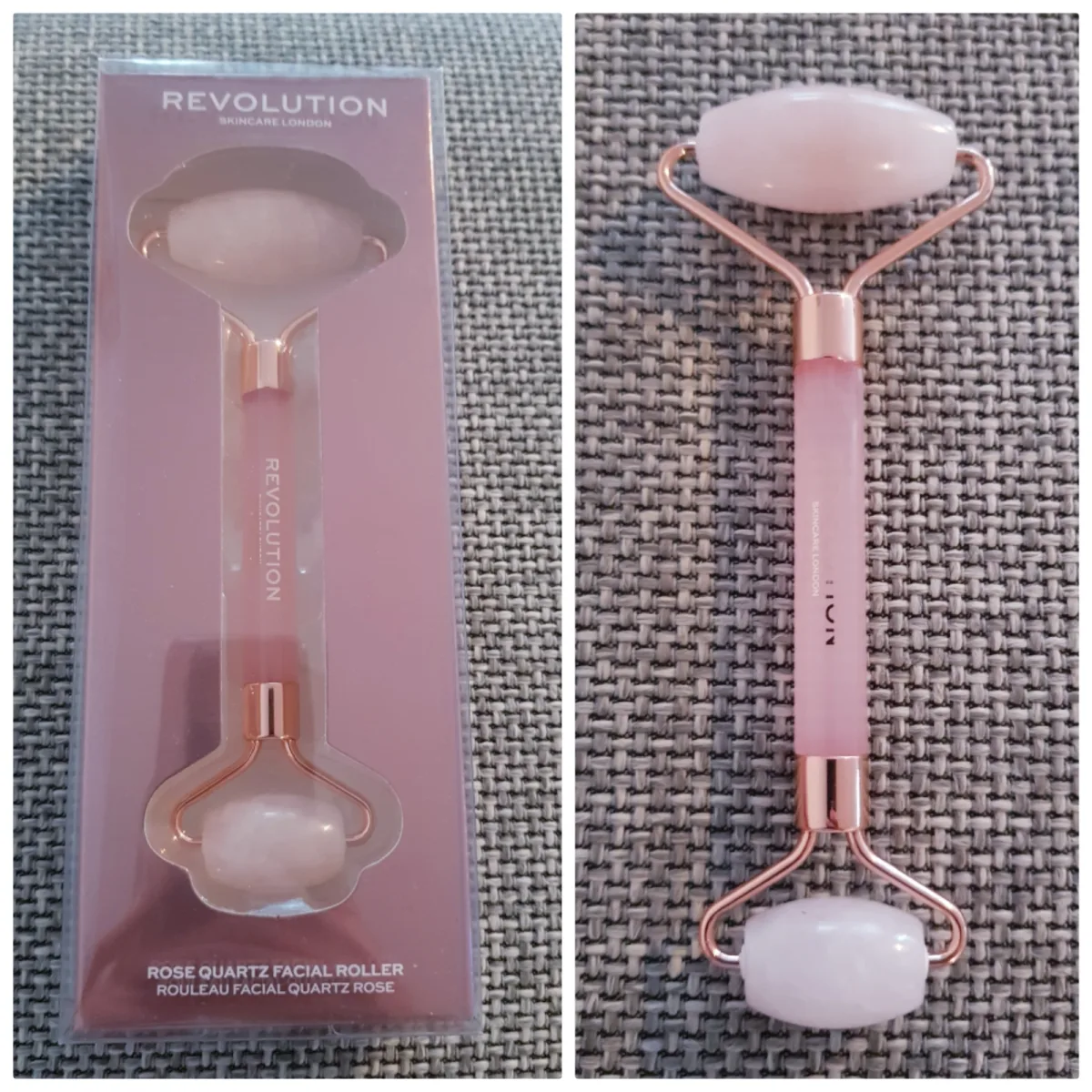 Revolution Skincare Rose Quartz Roller - review image