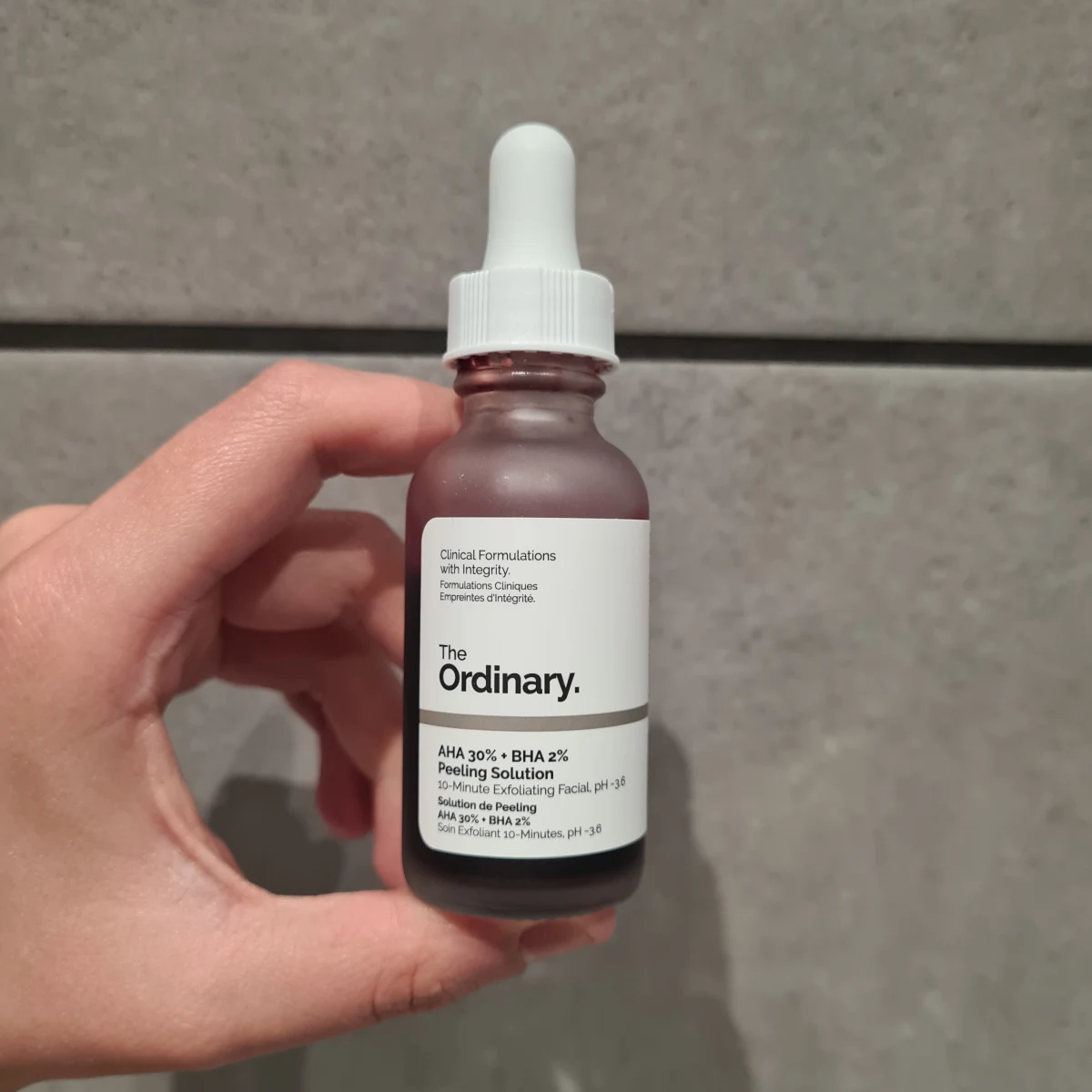 The Ordinary AHA 30% + BHA 2% Peeling Solution Gezichtspeeling 30ml - review image