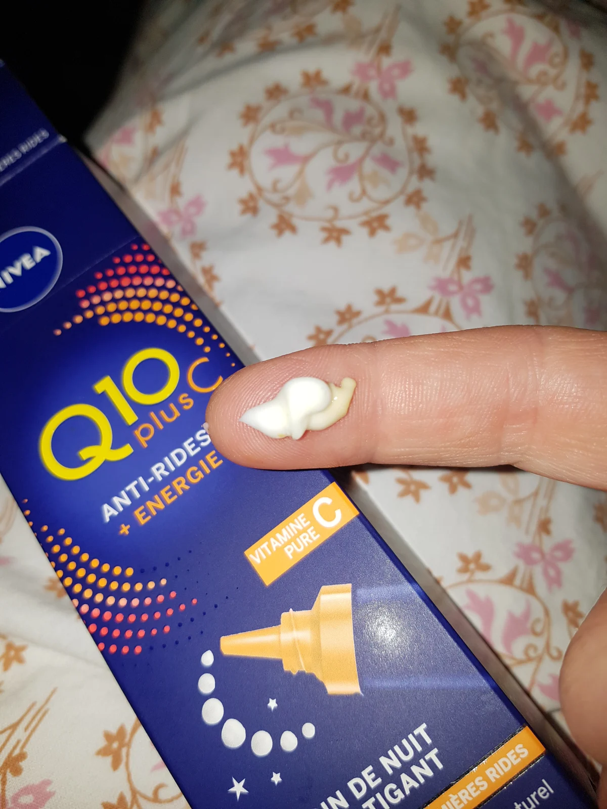 NIVEA Q10plusC Anti-Rimpel +Energy Verkwikkende Nachtcrème - review image