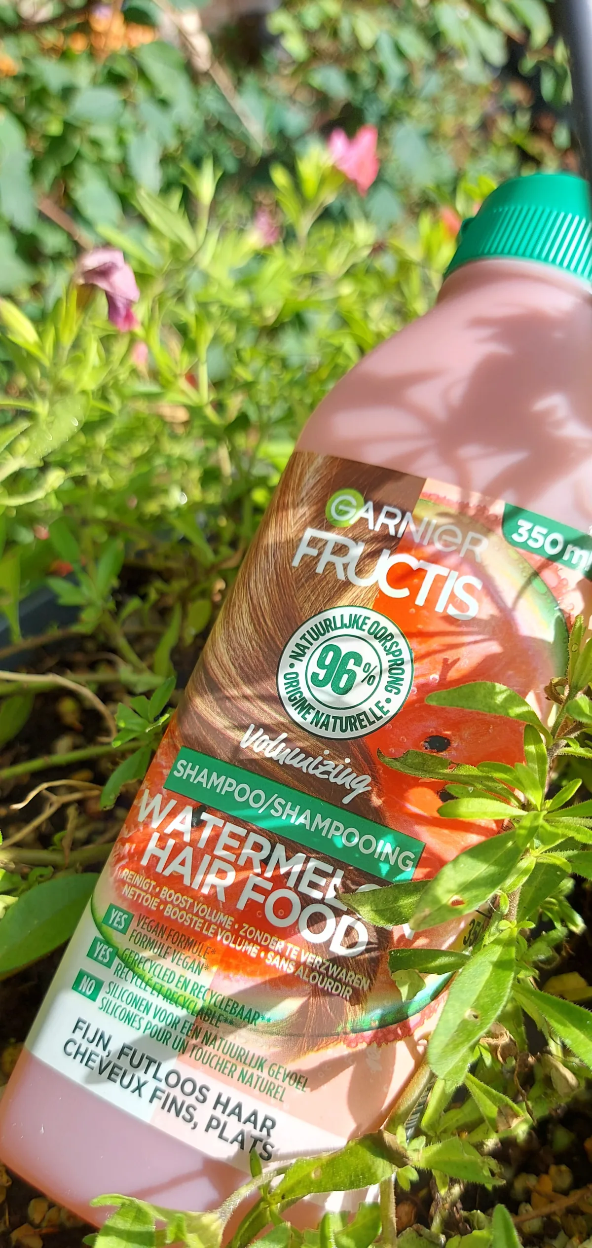 Garnier Fructis Bodifying Watermelon Hair Food Shampoo 350 ml - review image