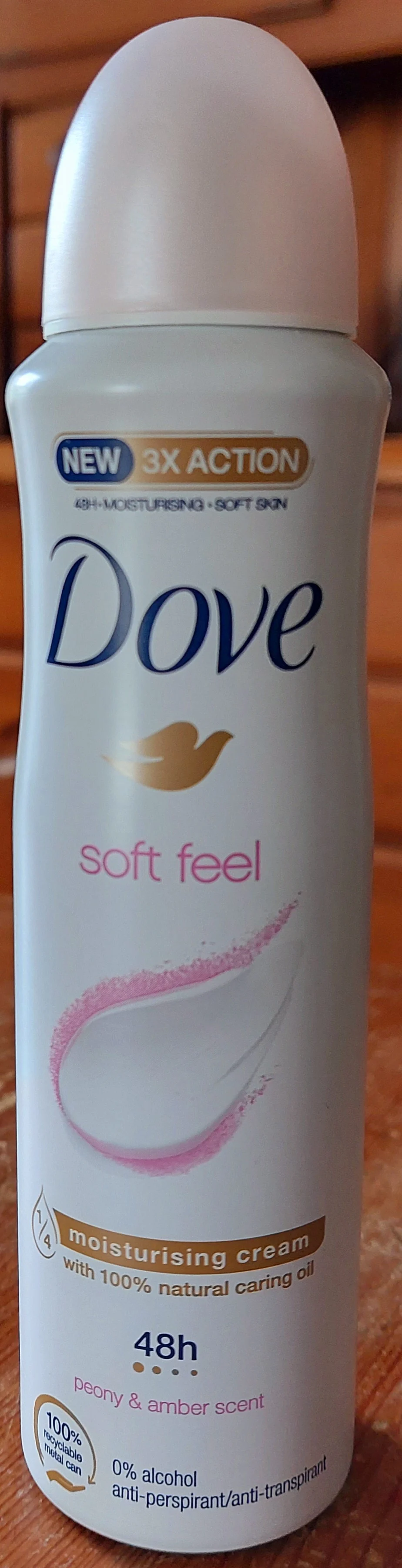 Dove Deodorant Soft Feel - 150 ml - review image