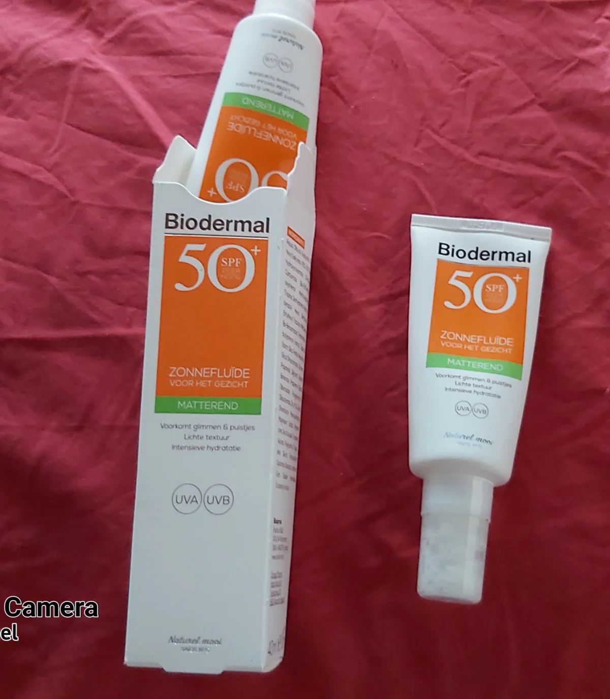 Biodermal Zonnebrand - Zonnebrandcreme gezicht -Hydraplus Face SPF50 -  50ml - review image