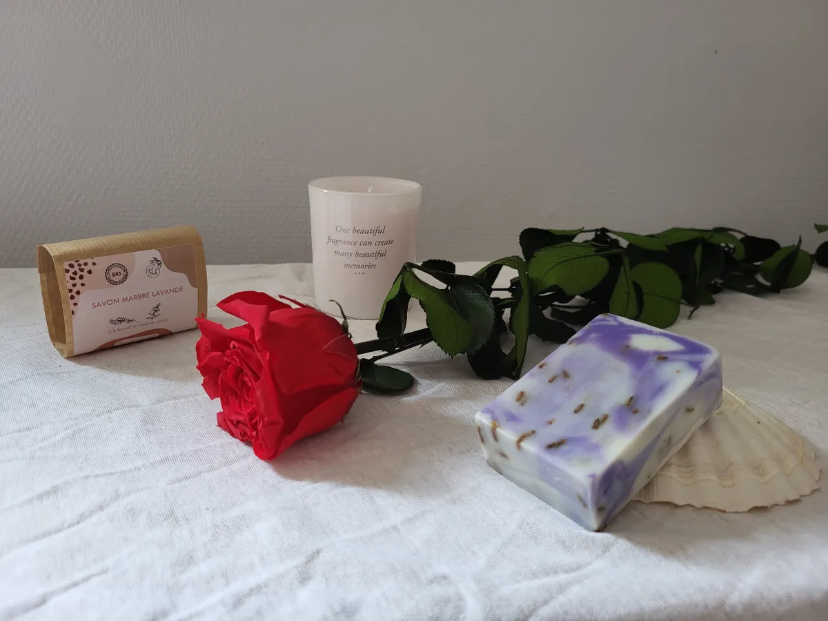 LAVENDER MARBLE SOAP - review image