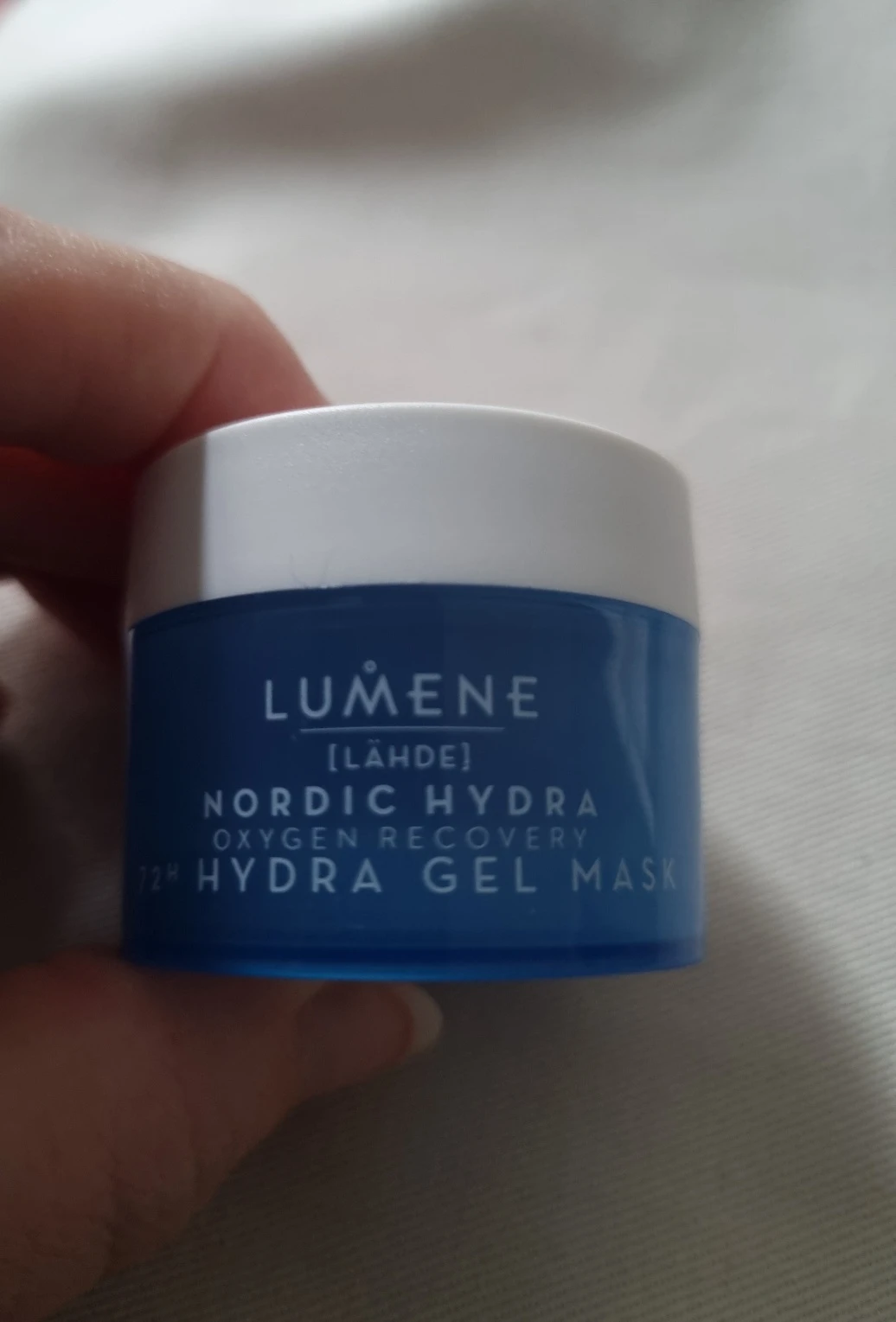 Lumene Nordic Hydra [LÄHDE] Oxygen Recovery 72h Hydra Gel Mask - review image