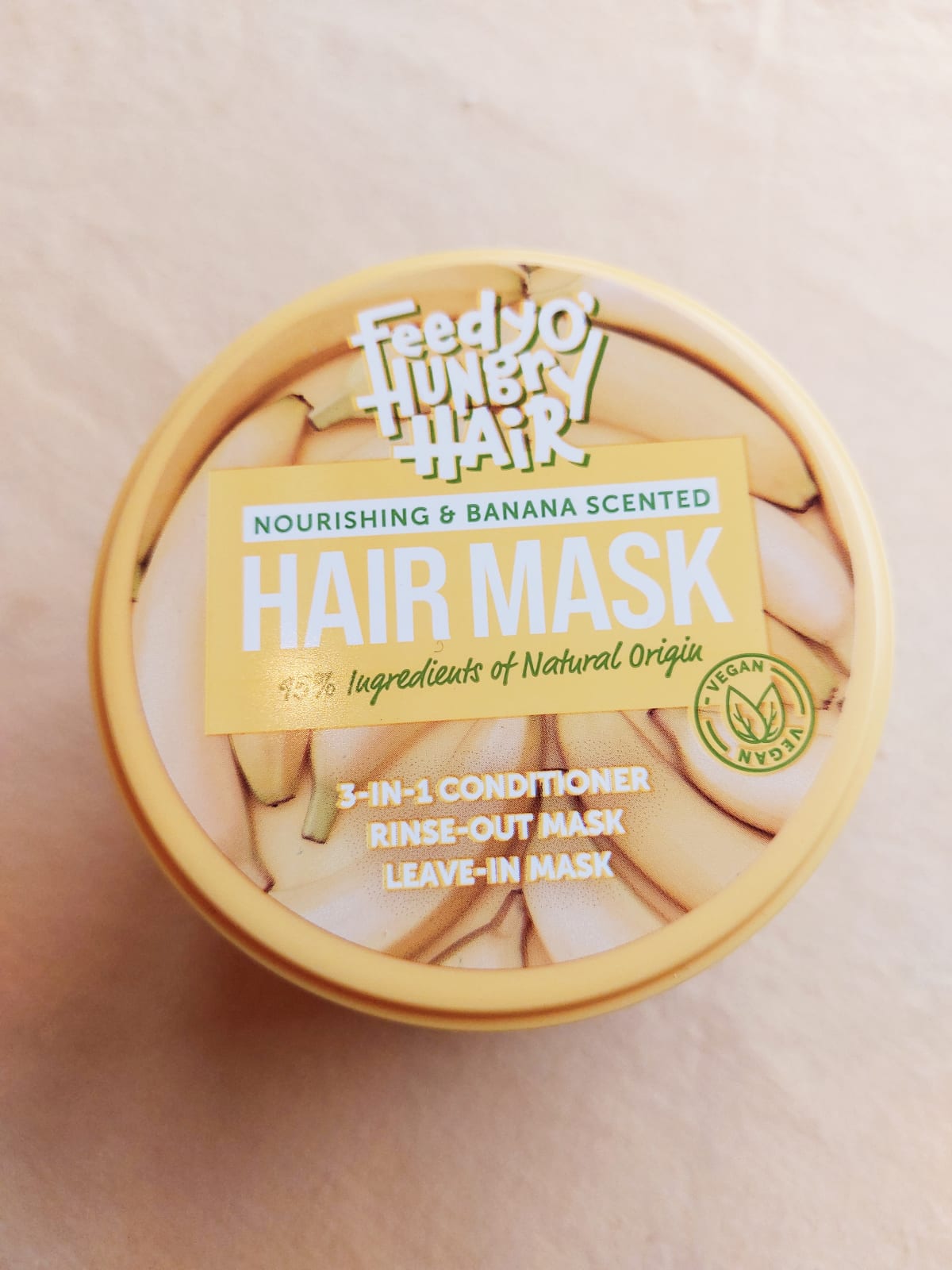 Nourishing & Banana Scented Hair Mask - review image