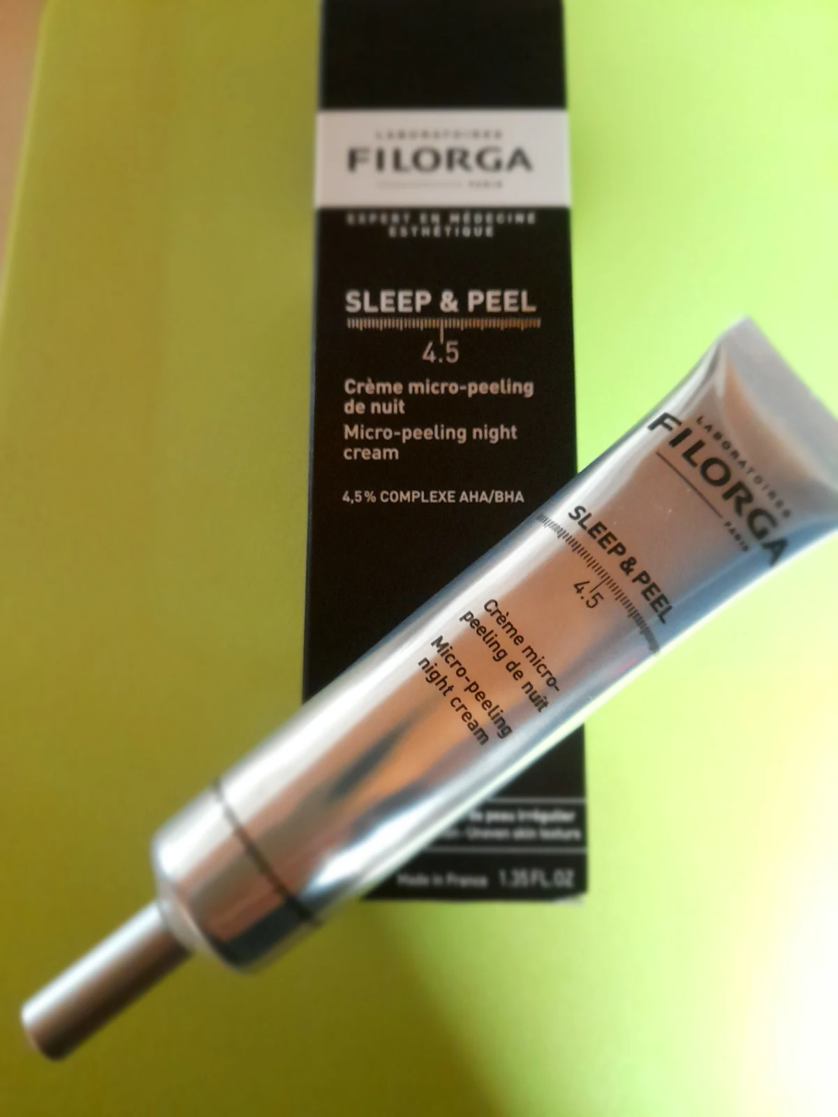 Sleep&Peel 4.5 Micro Peeling Night Cream - review image