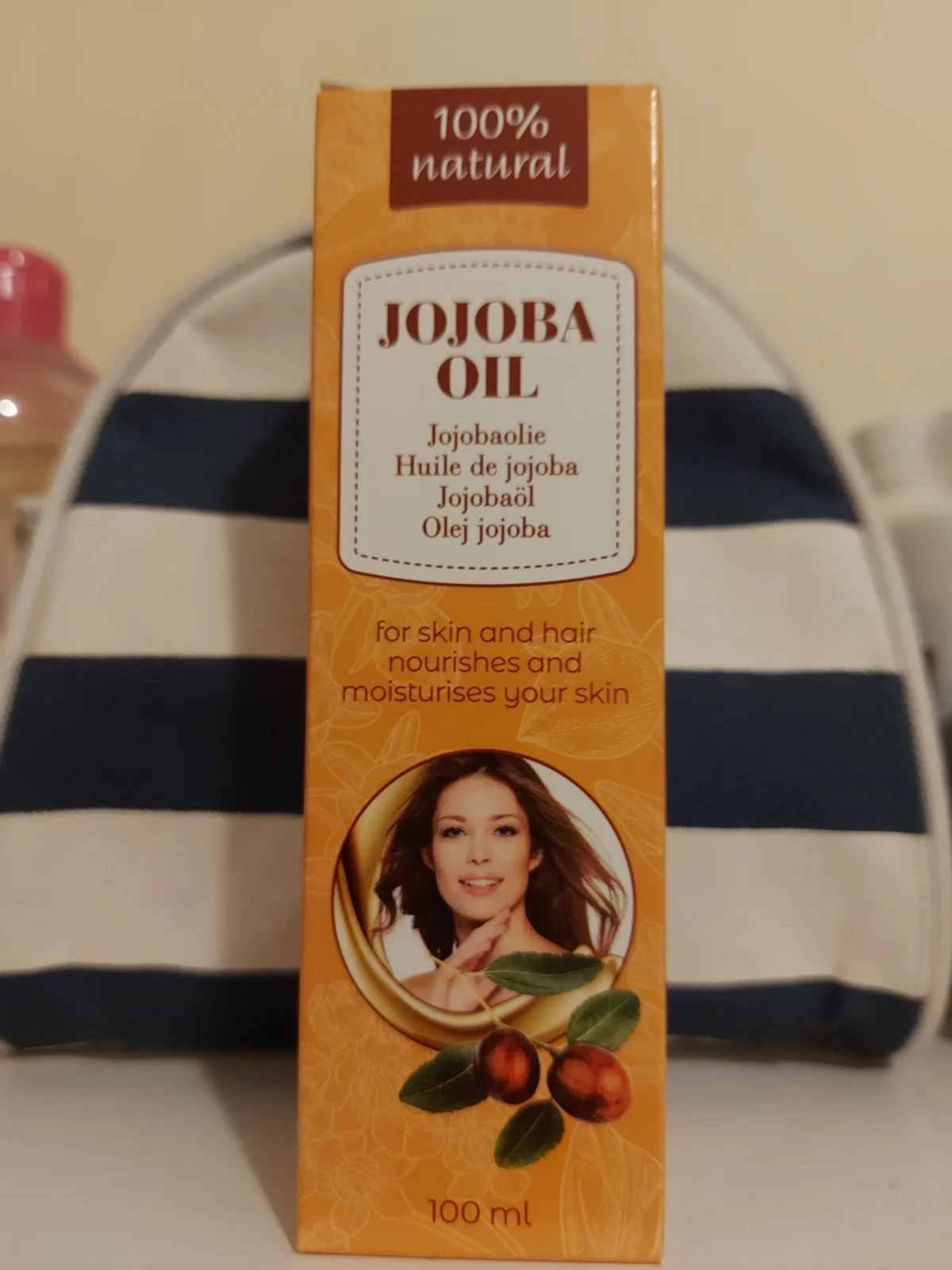 Jojoba - Olie - 100 ml - Vegan - Voor Huid en Haar - Voedend en Hydraterend voor de huid - review image