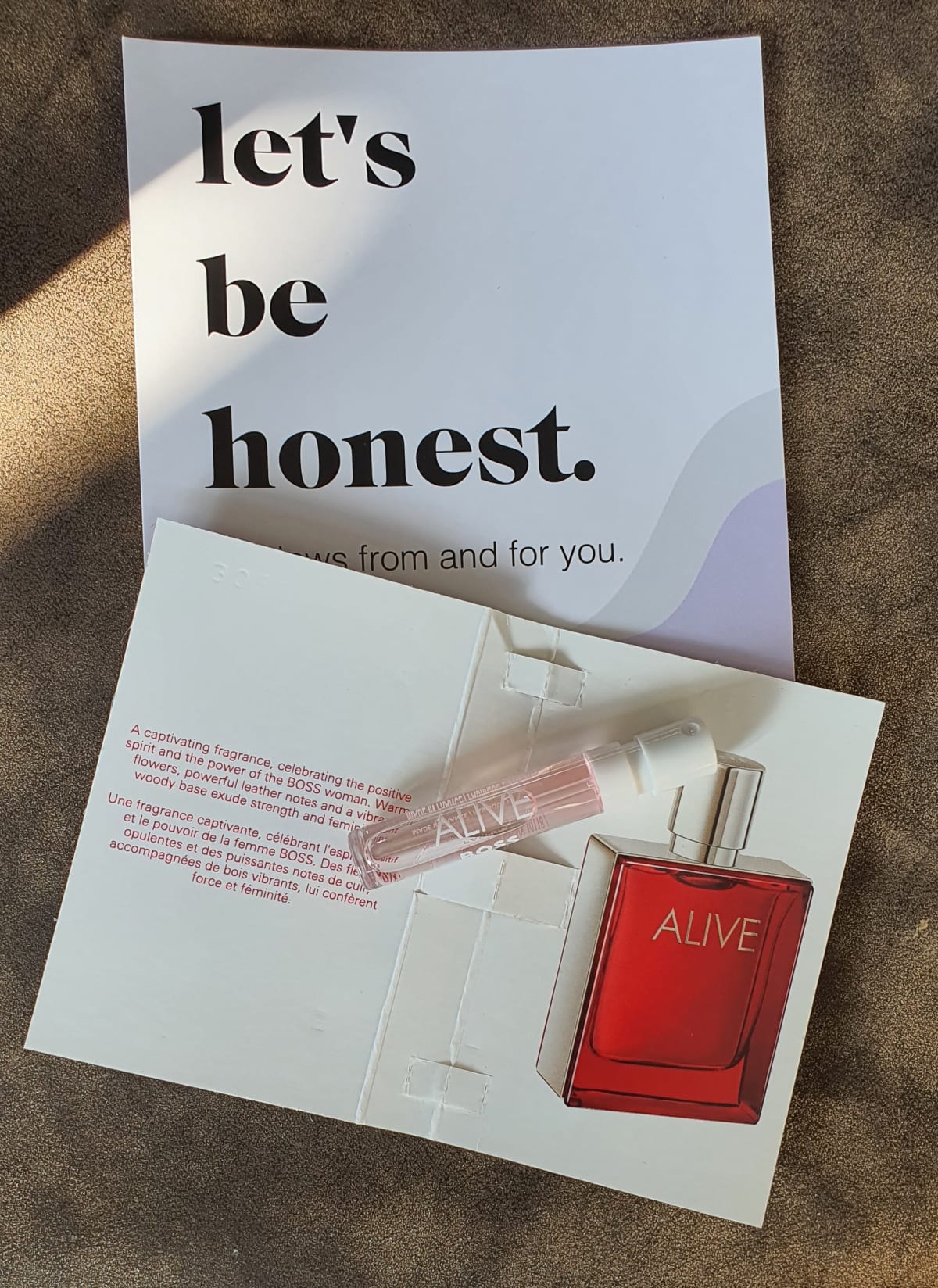 BOSS Alive Parfum - review image