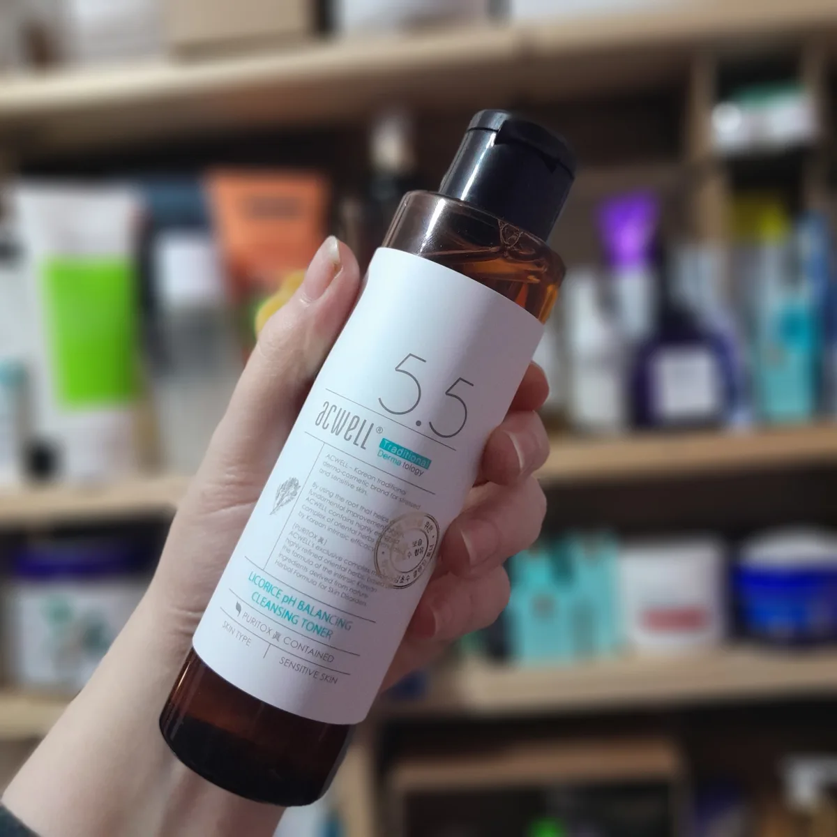 ACWELL Licorice pH Balancing Cleansing Toner 150 ml - review image