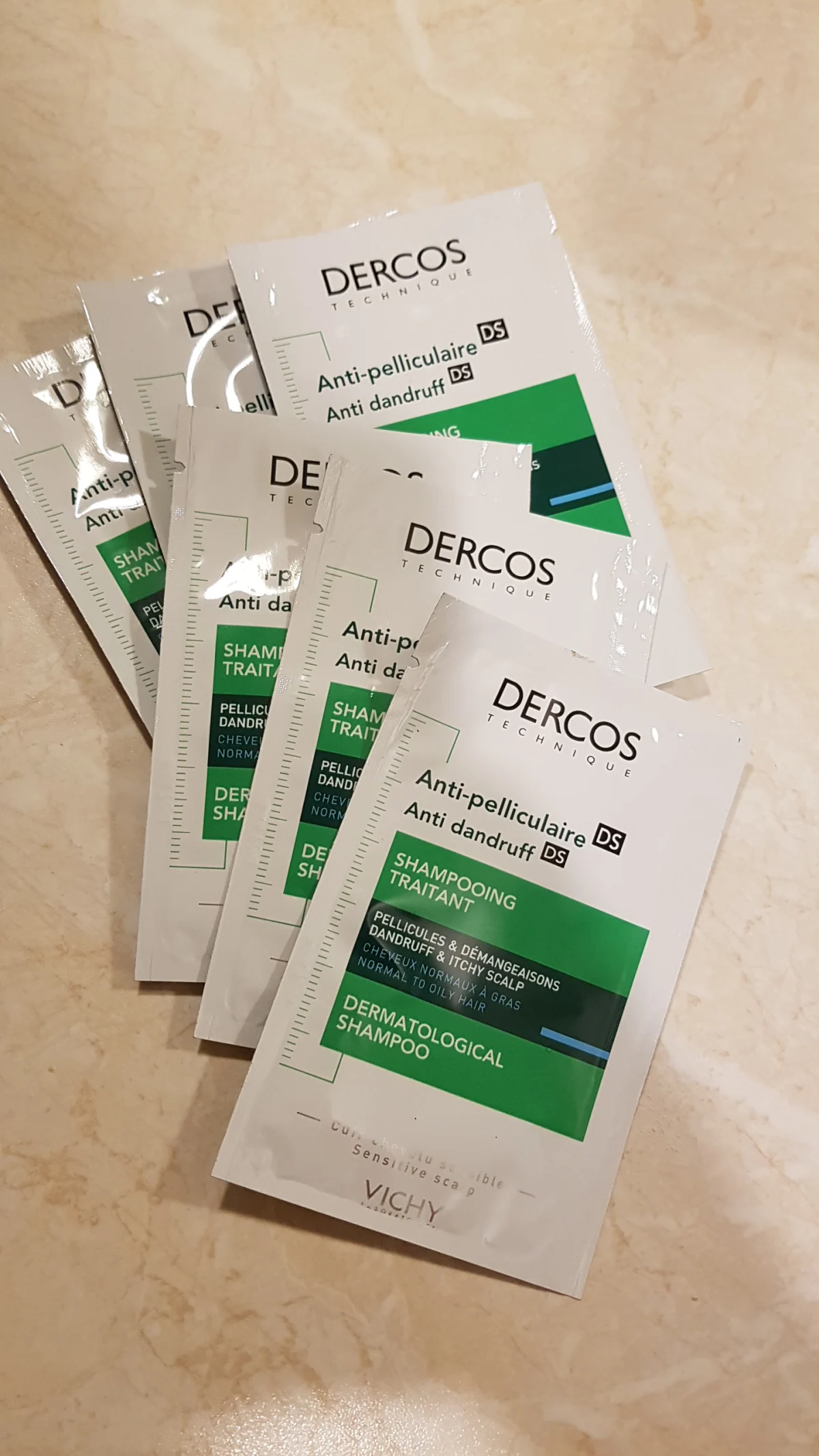 Dercos Anti-Dandruff Shampoo For Normal To Oily Hair - review image