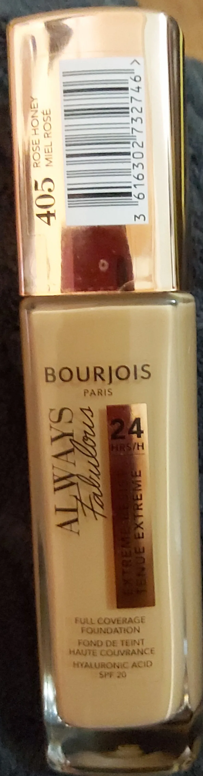 Bourjois Always Fabulous Foundation - review image