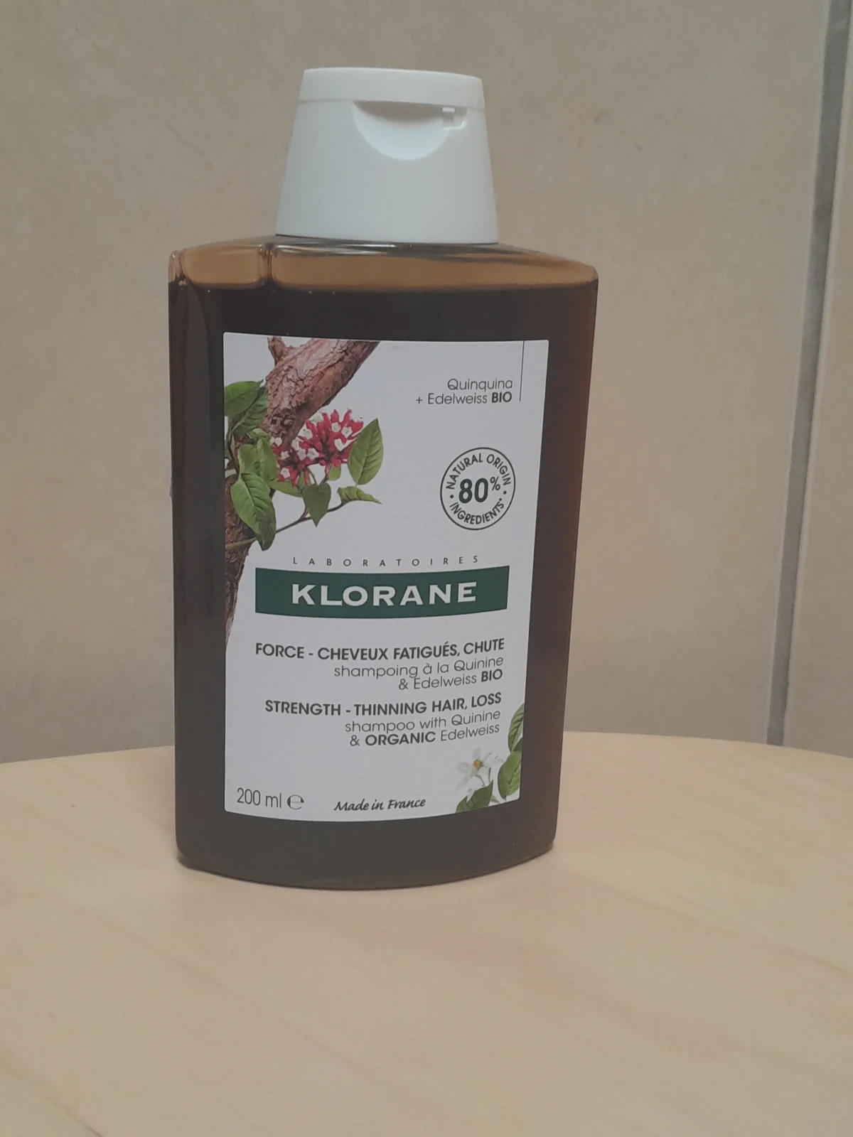 Quinine & Edelweiss Bio Versterkende Shampoo tegen Haaruitval - review image