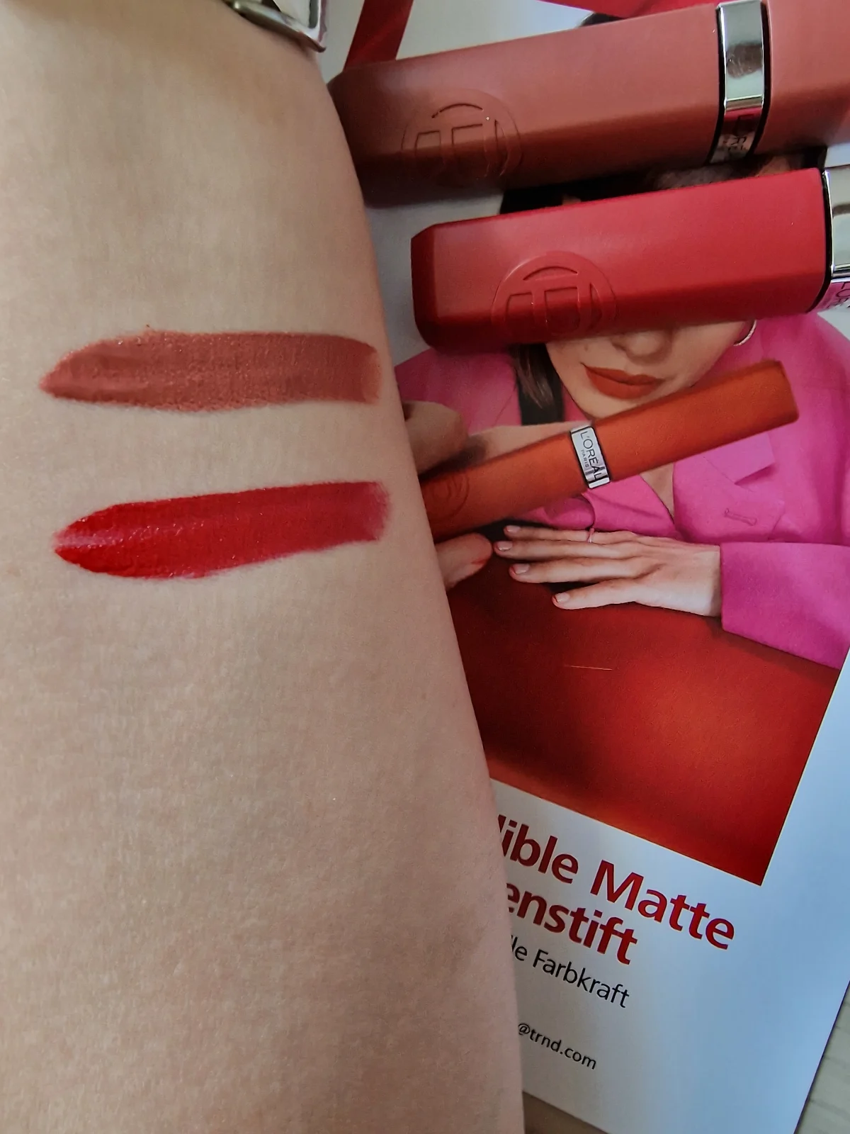 Matte Resistance Lipstick - review image