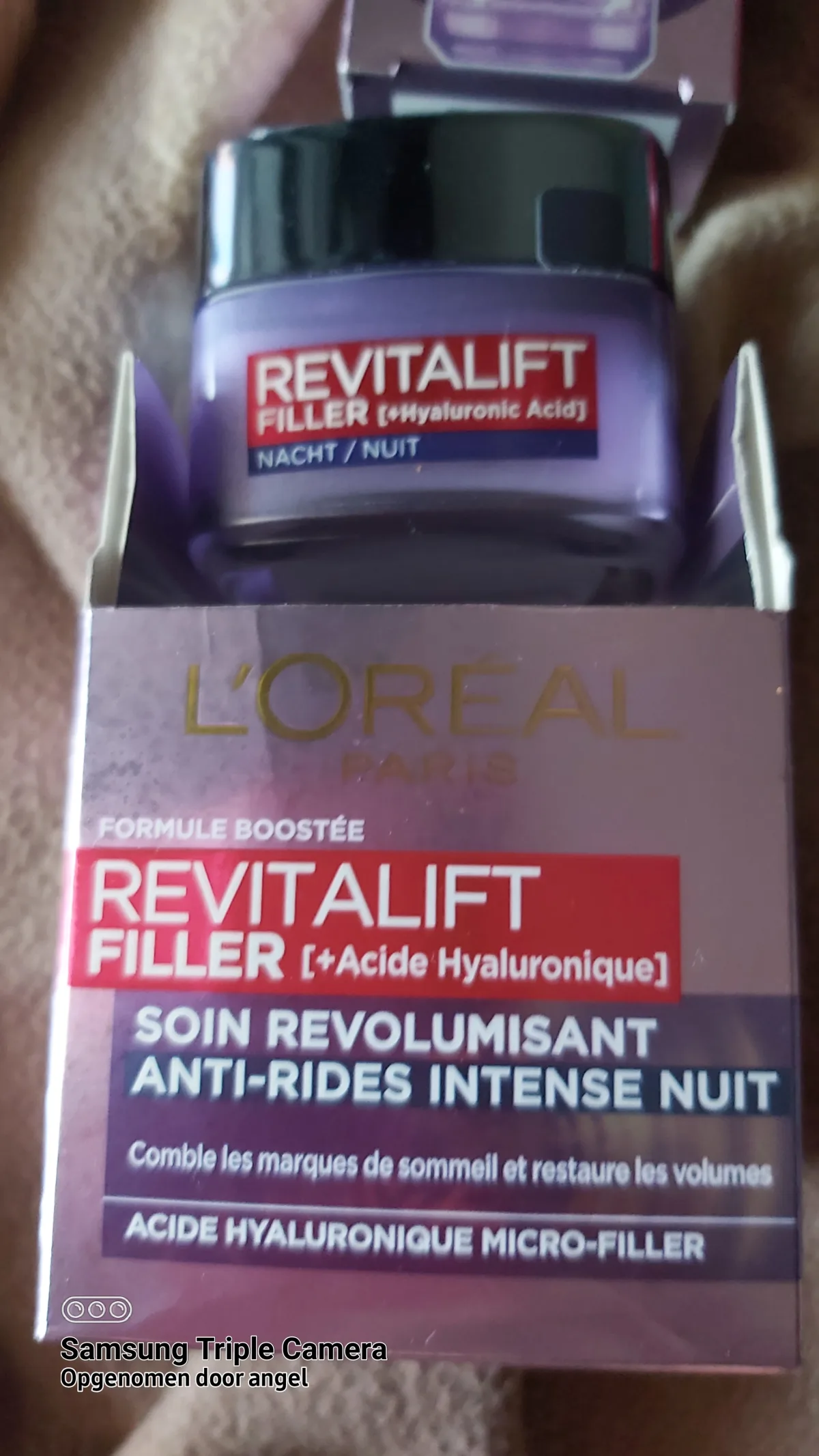 L’Oréal Paris Revitalift Filler Nachtcrème - 50 ml - Anti Rimpel - review image