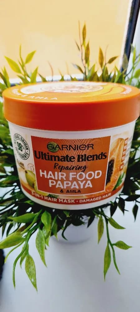 Garnier Fructis Hairfood Papaya- Masker 390ML - review image